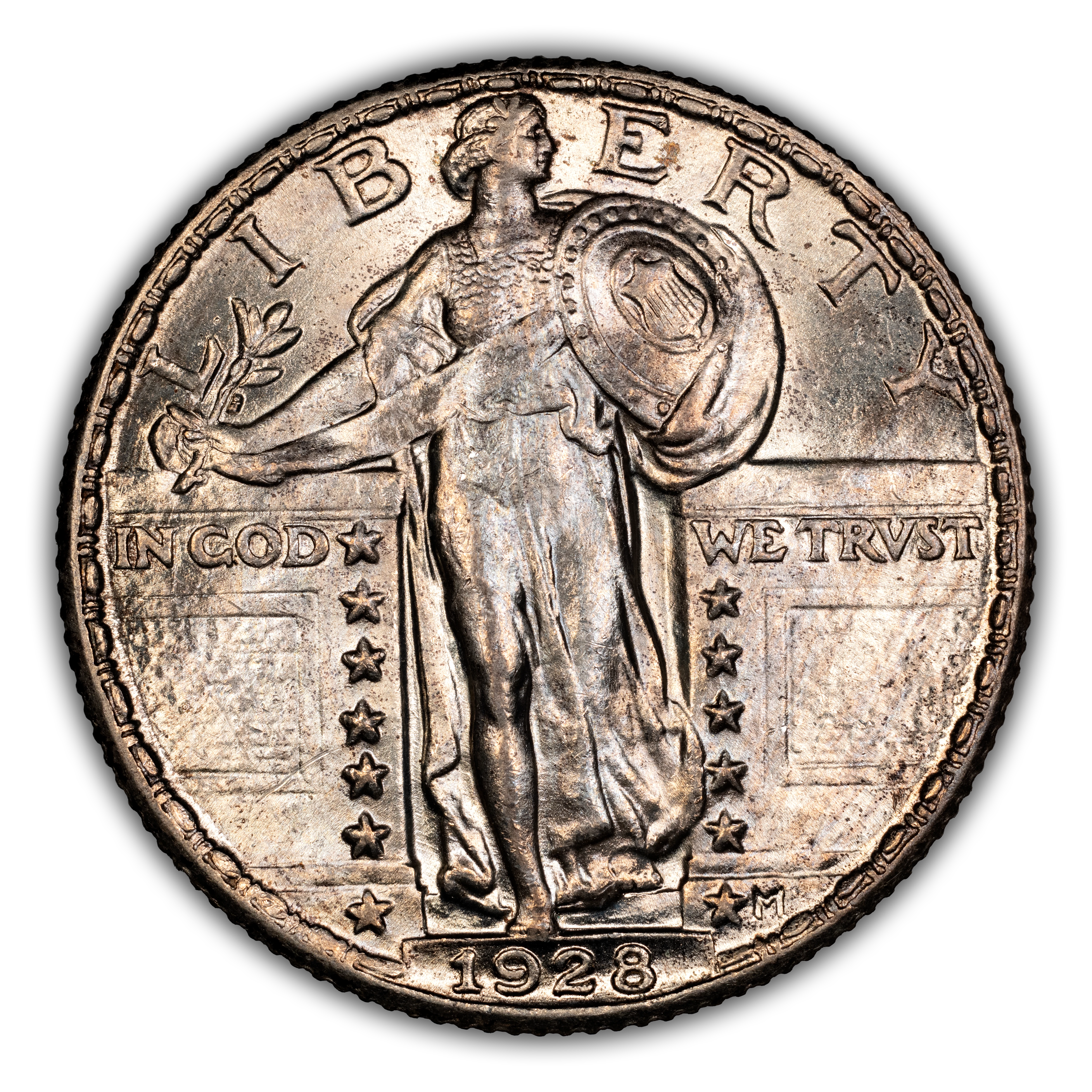 1928 25c MS FH