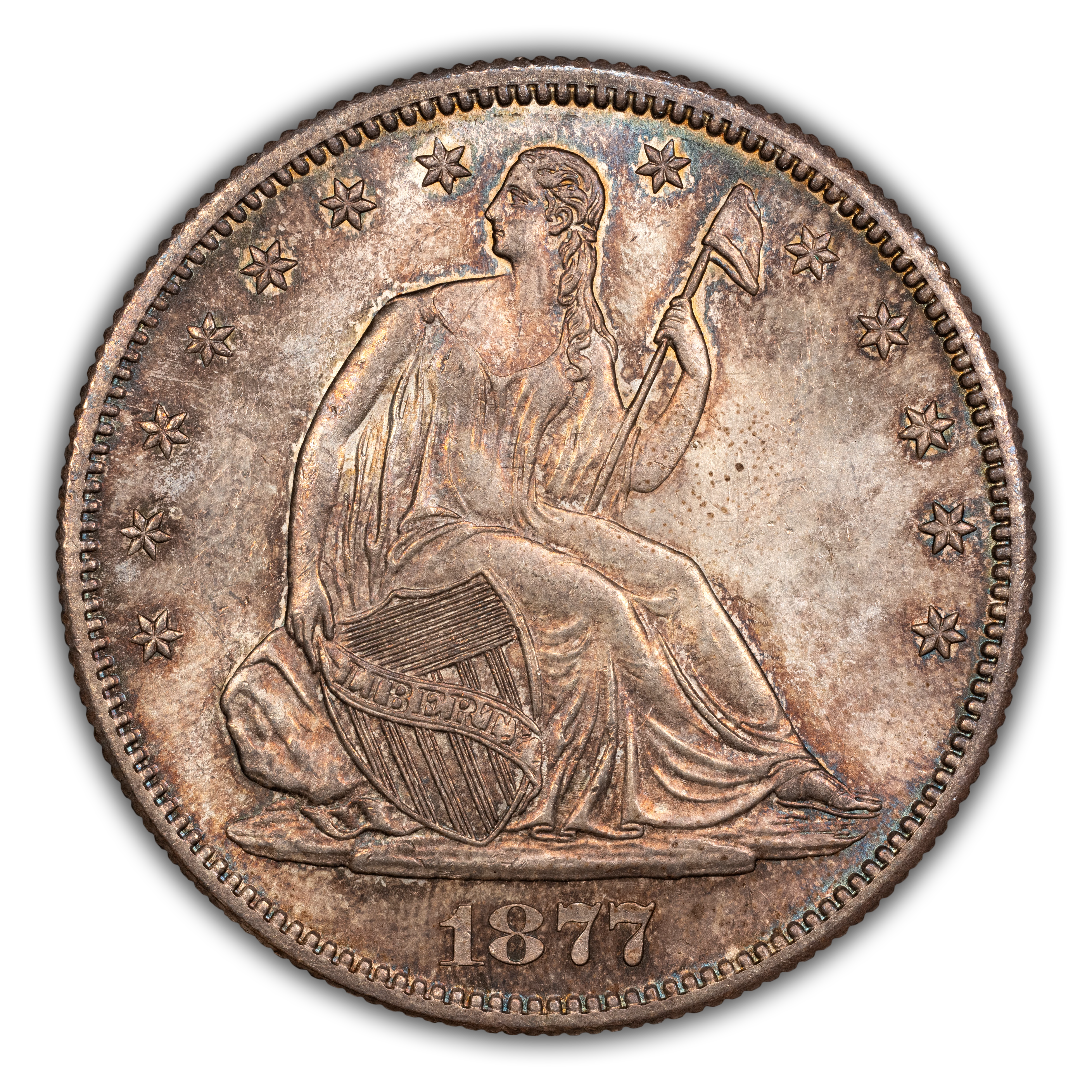 1877-S 50c MS