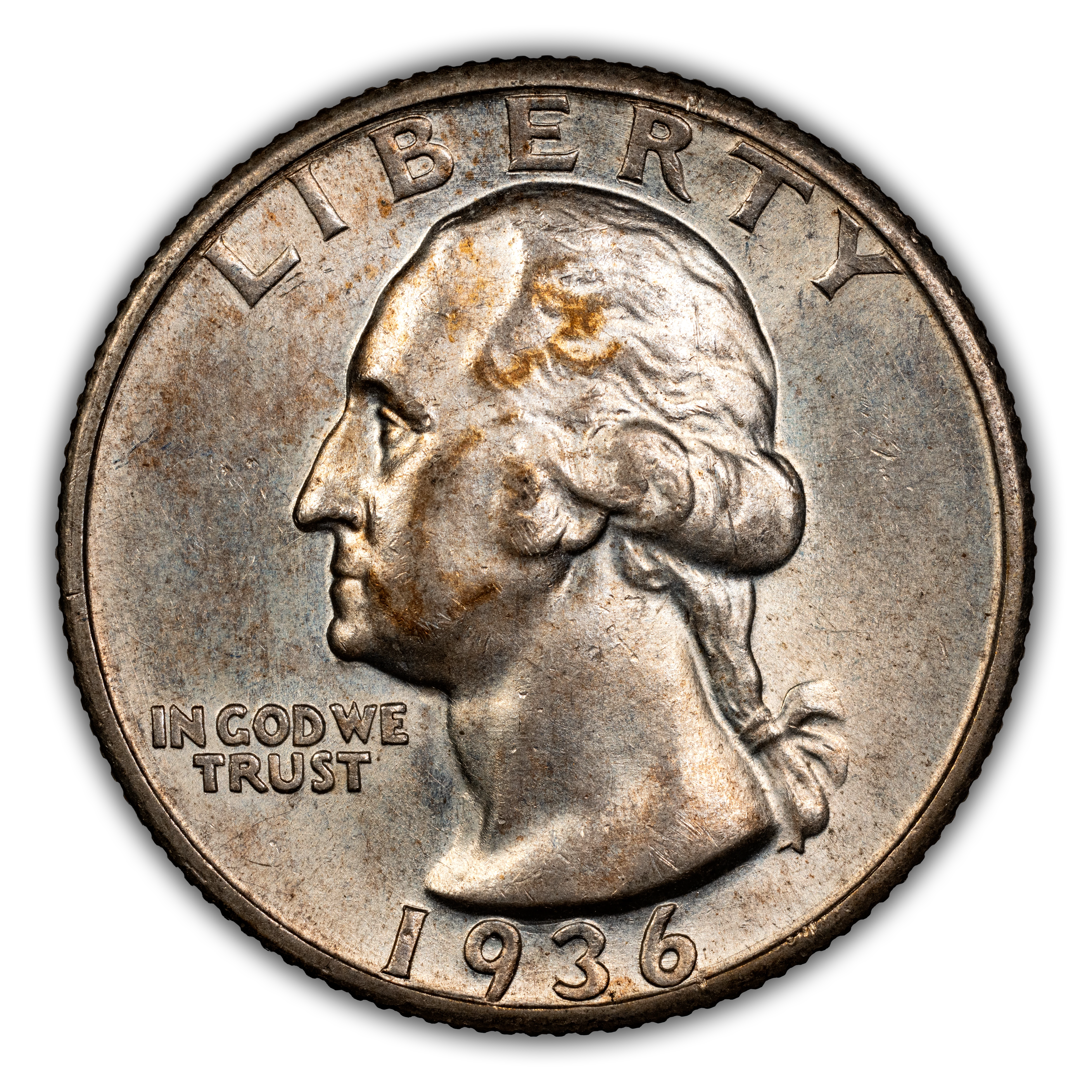 1936-S 25c MS