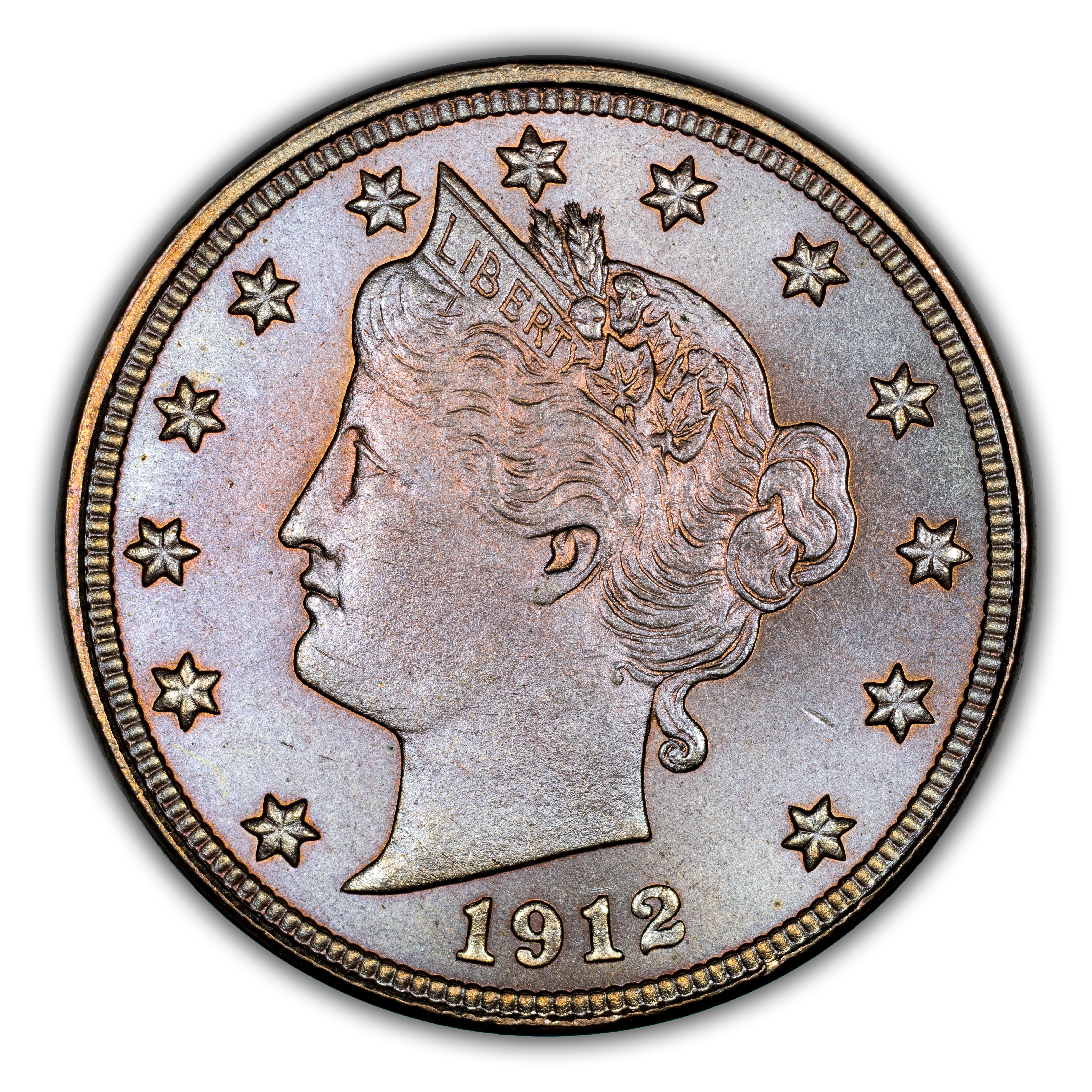 1912-D 5c MS