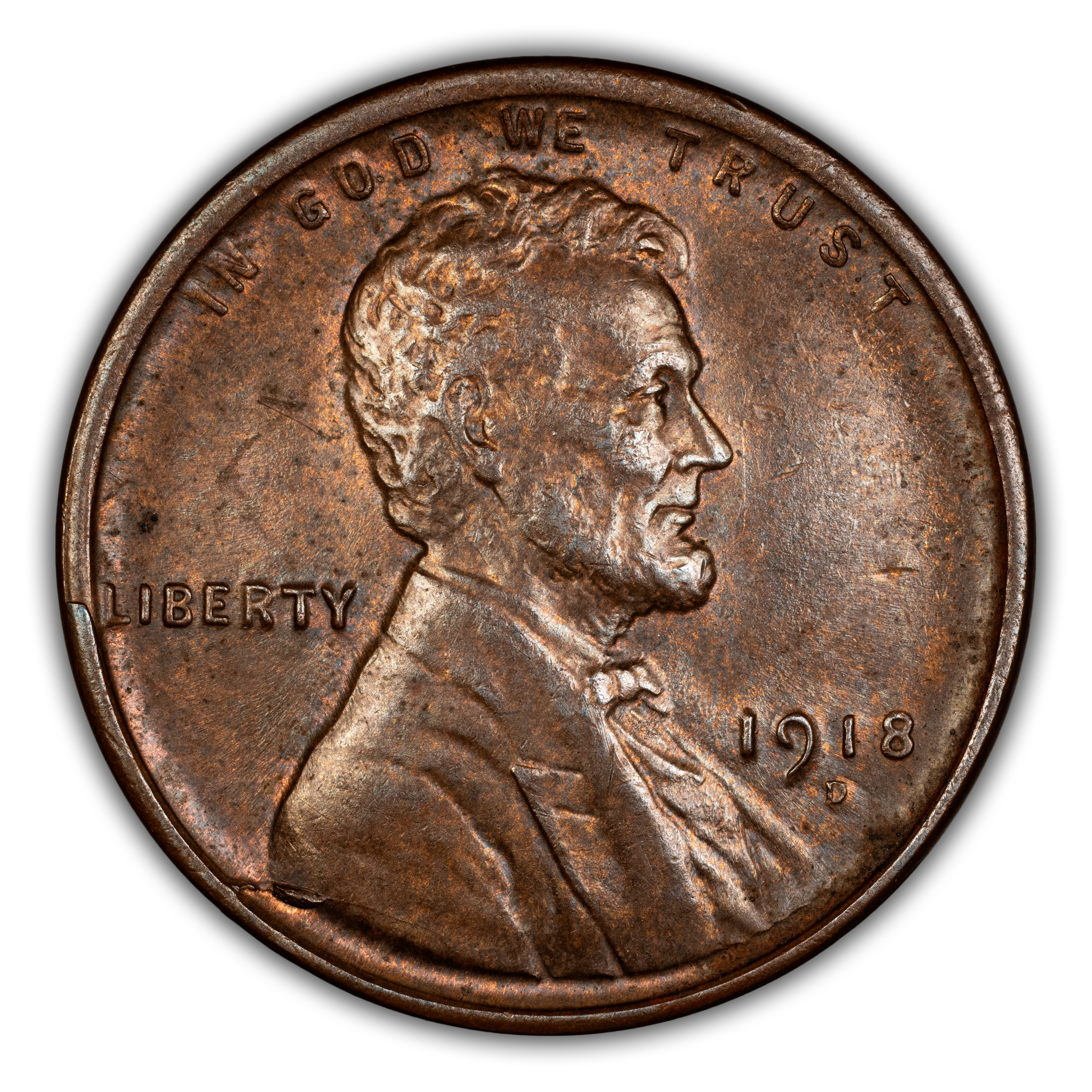 1918-D 1c MS BN thumbnail 4