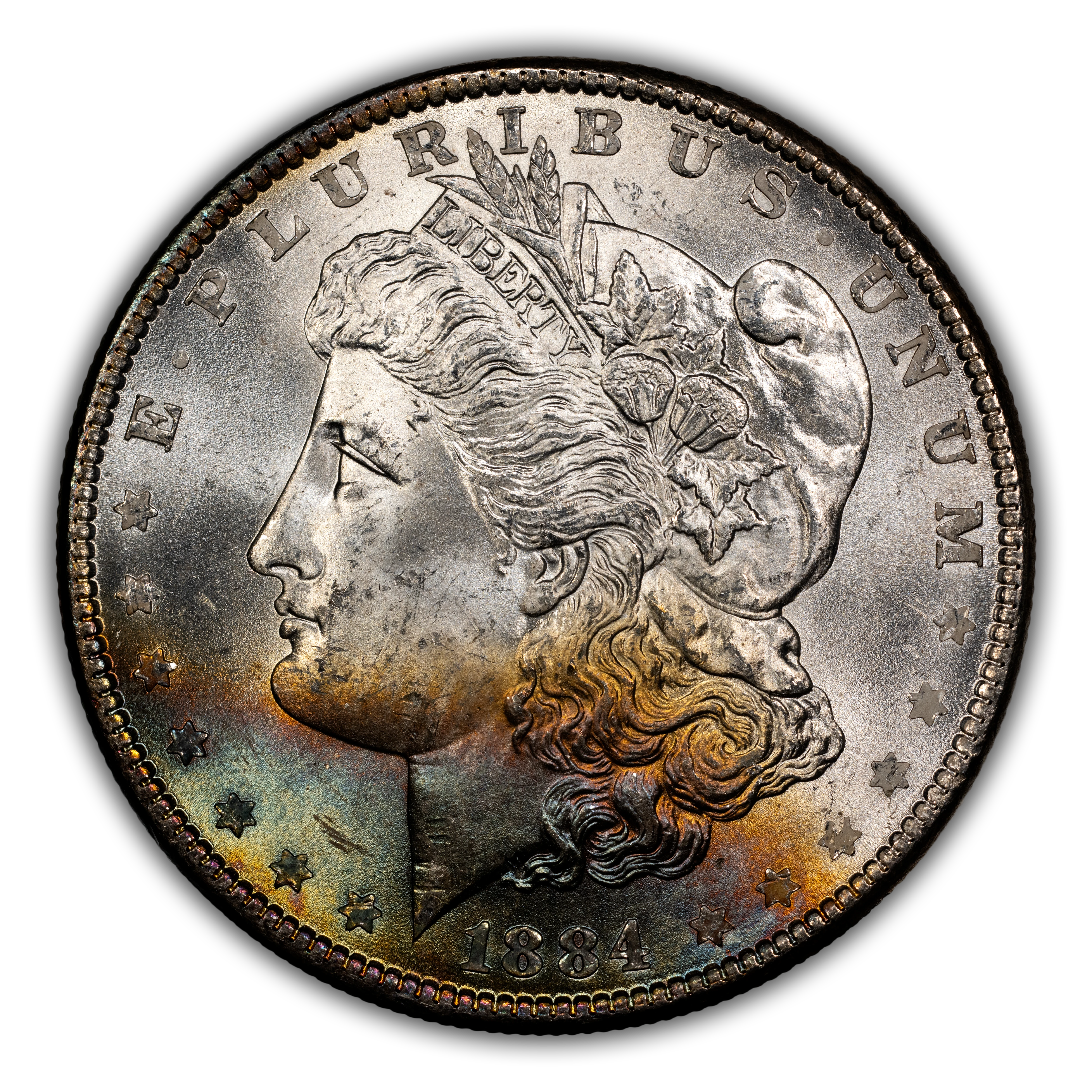 1884 $1 MS