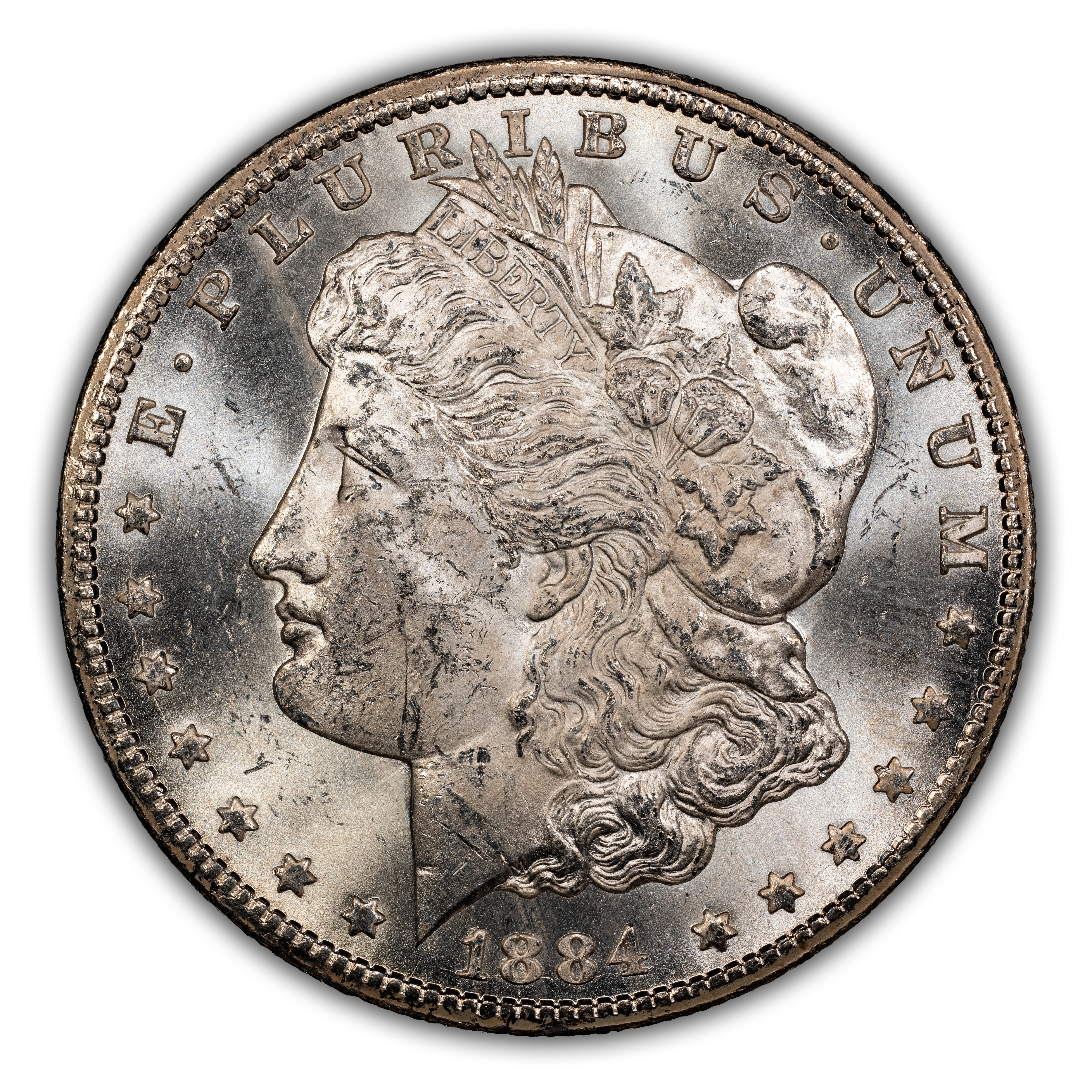 1884-CC $1  Doubled 8 Bottom, VAM-7 MS thumbnail 20