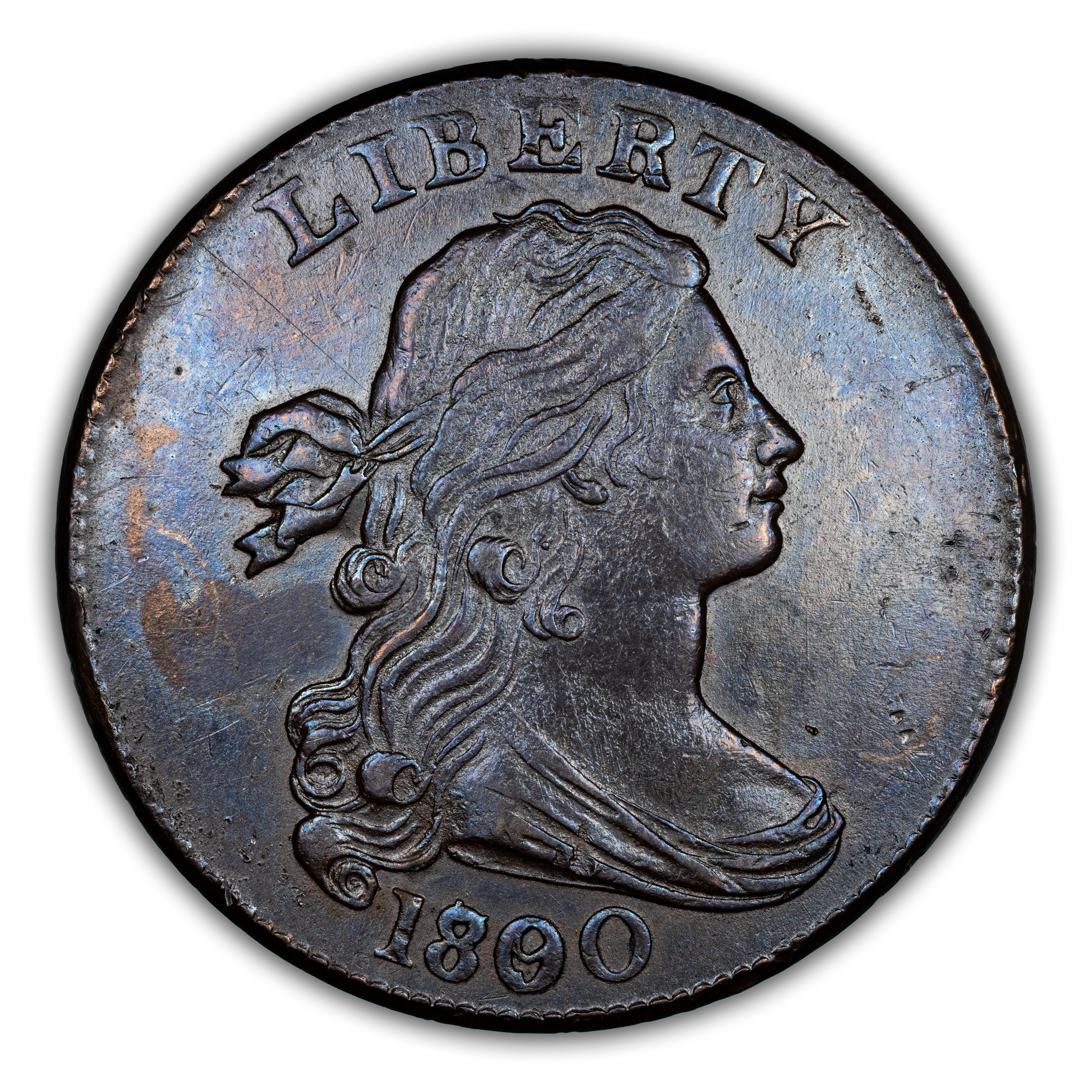 1800/79 1c Head of 1799, S-196 MS BN