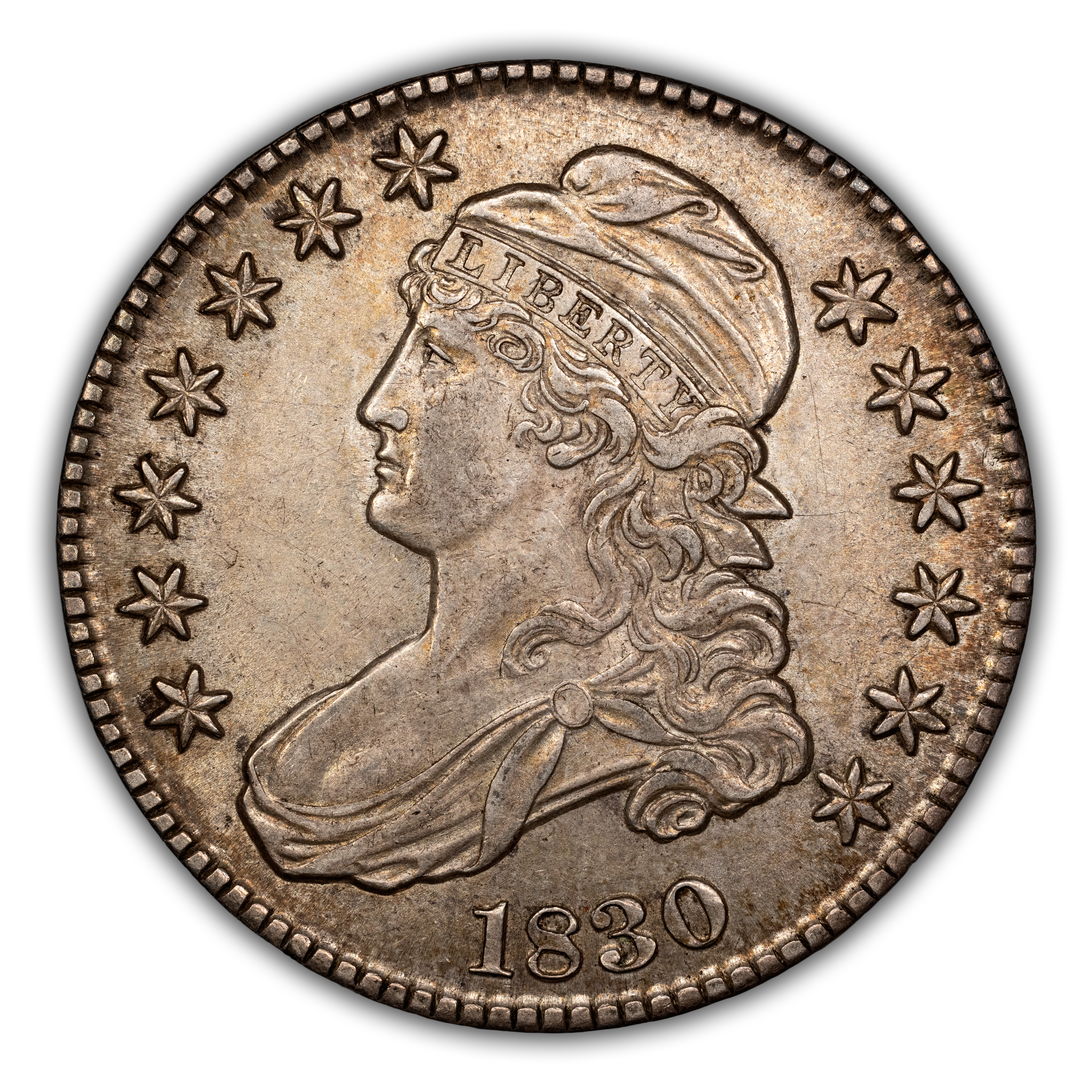 1830 50c Small 0, O-117 MS