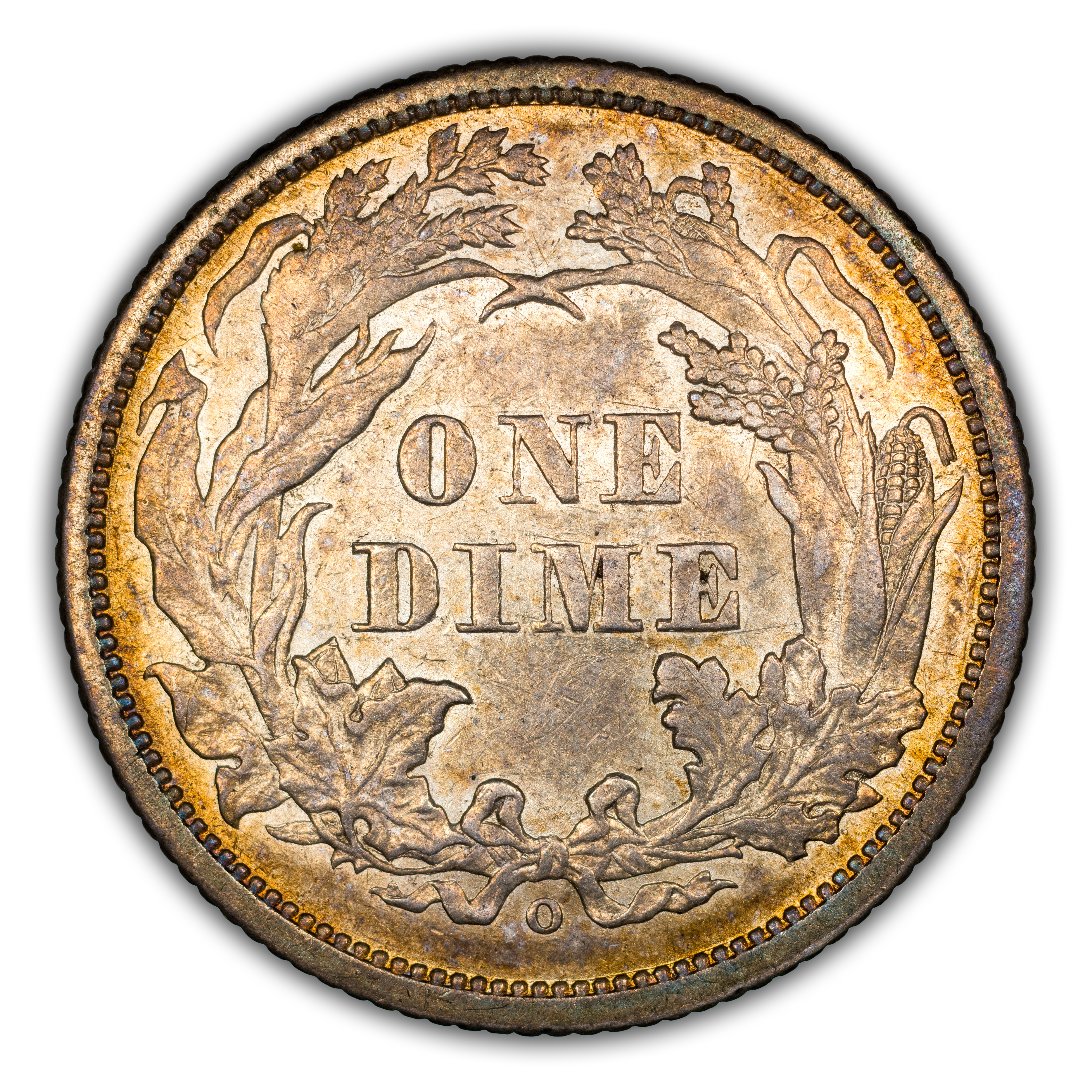 1860-O 10c G4 CAC thumbnail 23