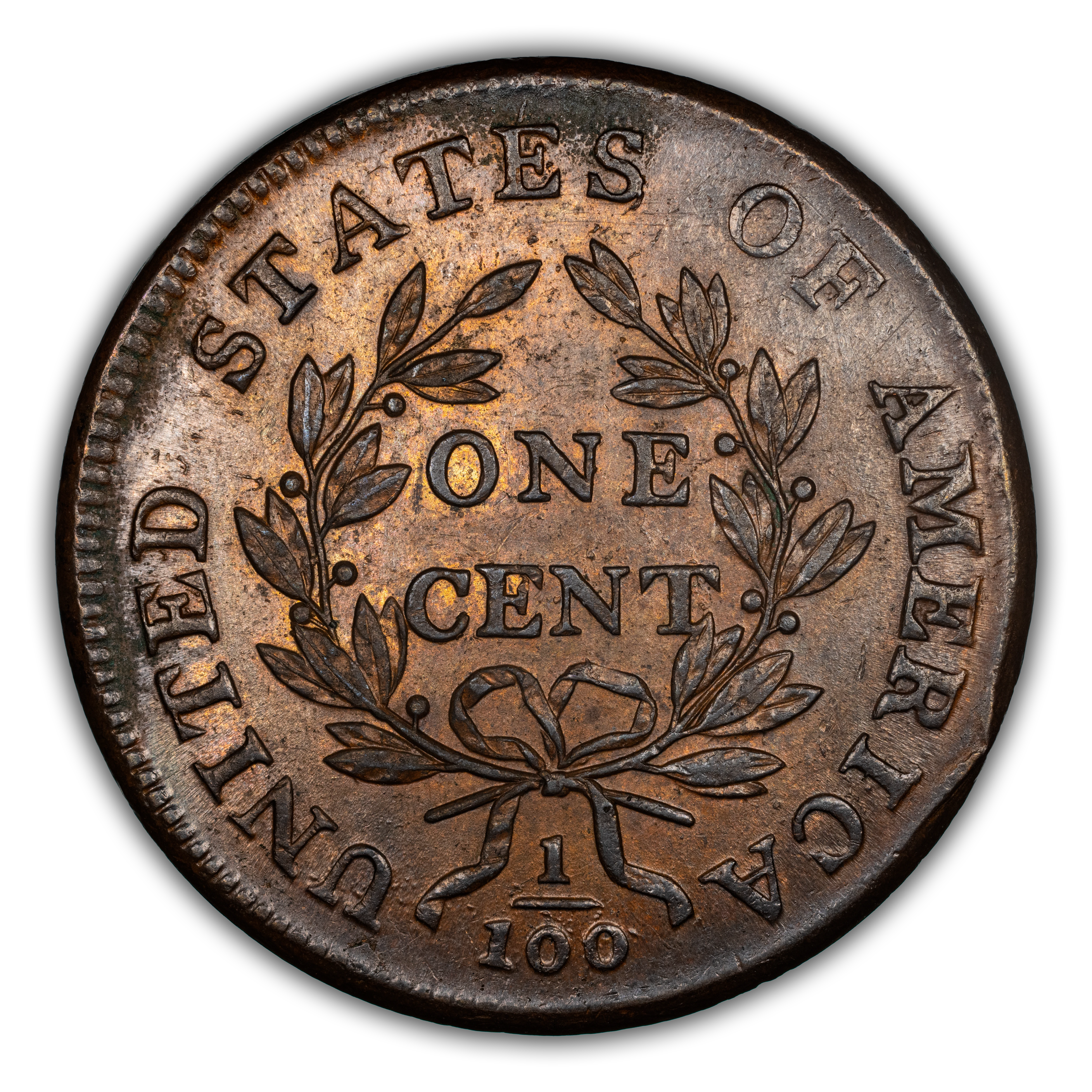 1800 1c Normal Date MS BN VF35 BN CAC thumbnail 24
