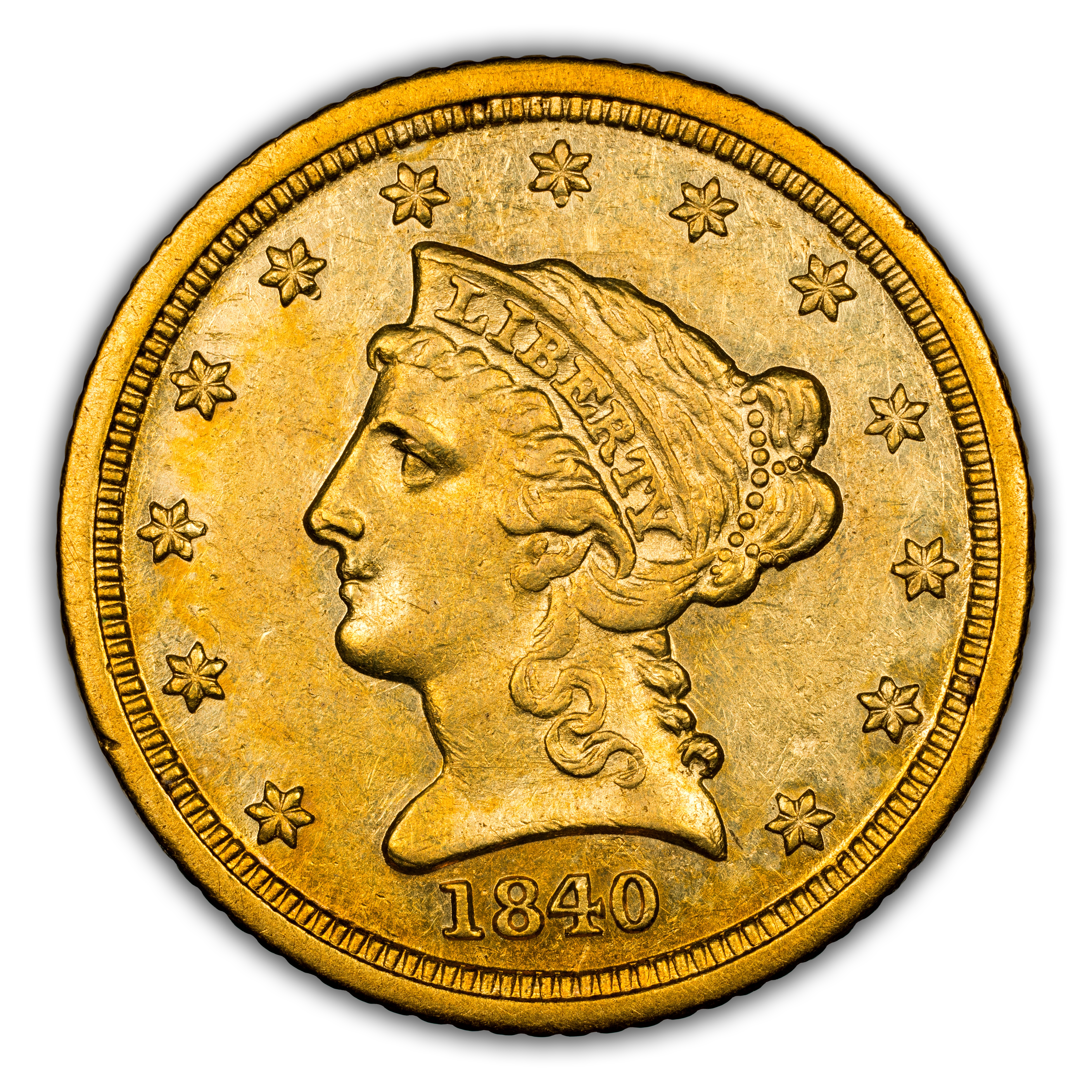 1840-D $2 1/2 MS