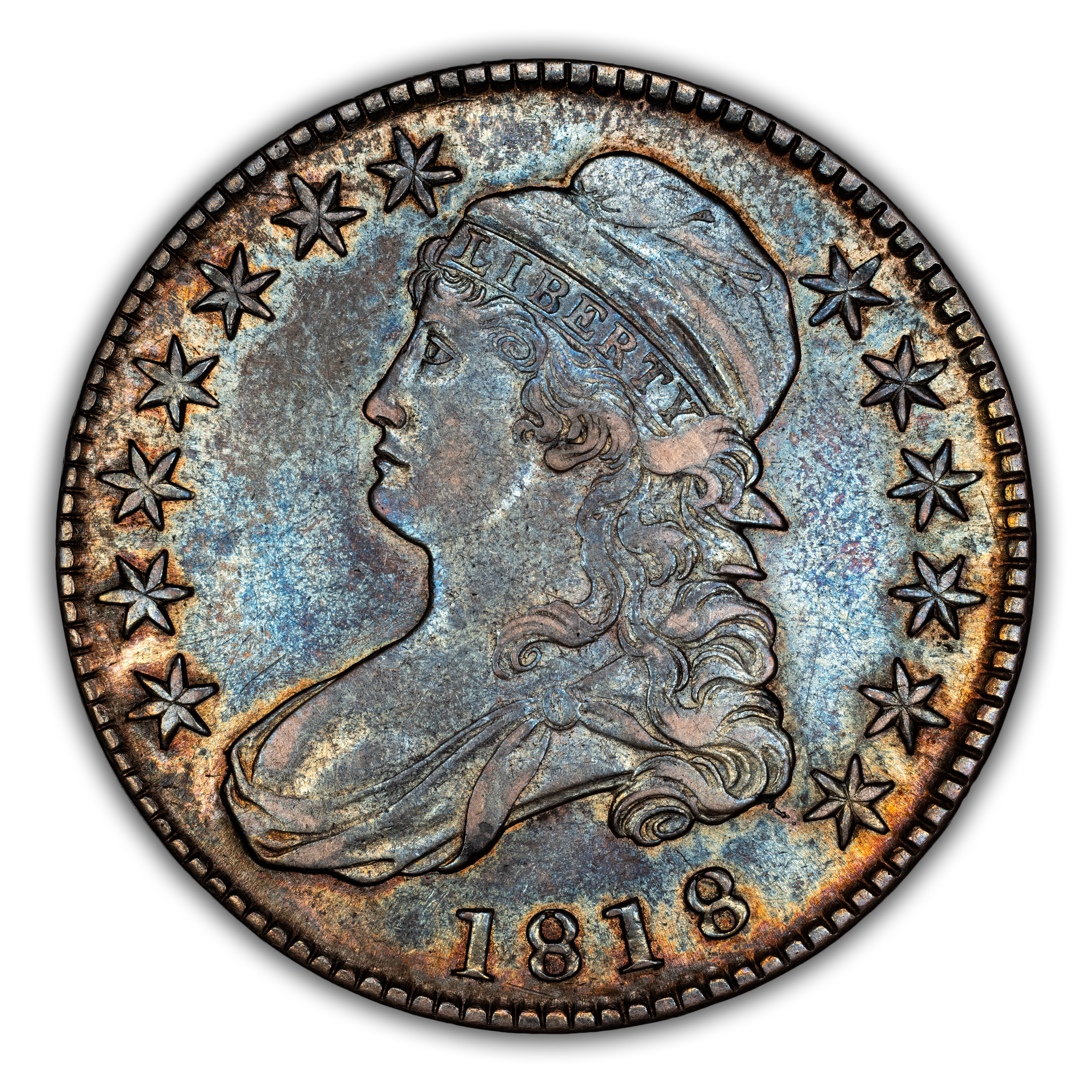 1818 50c MS