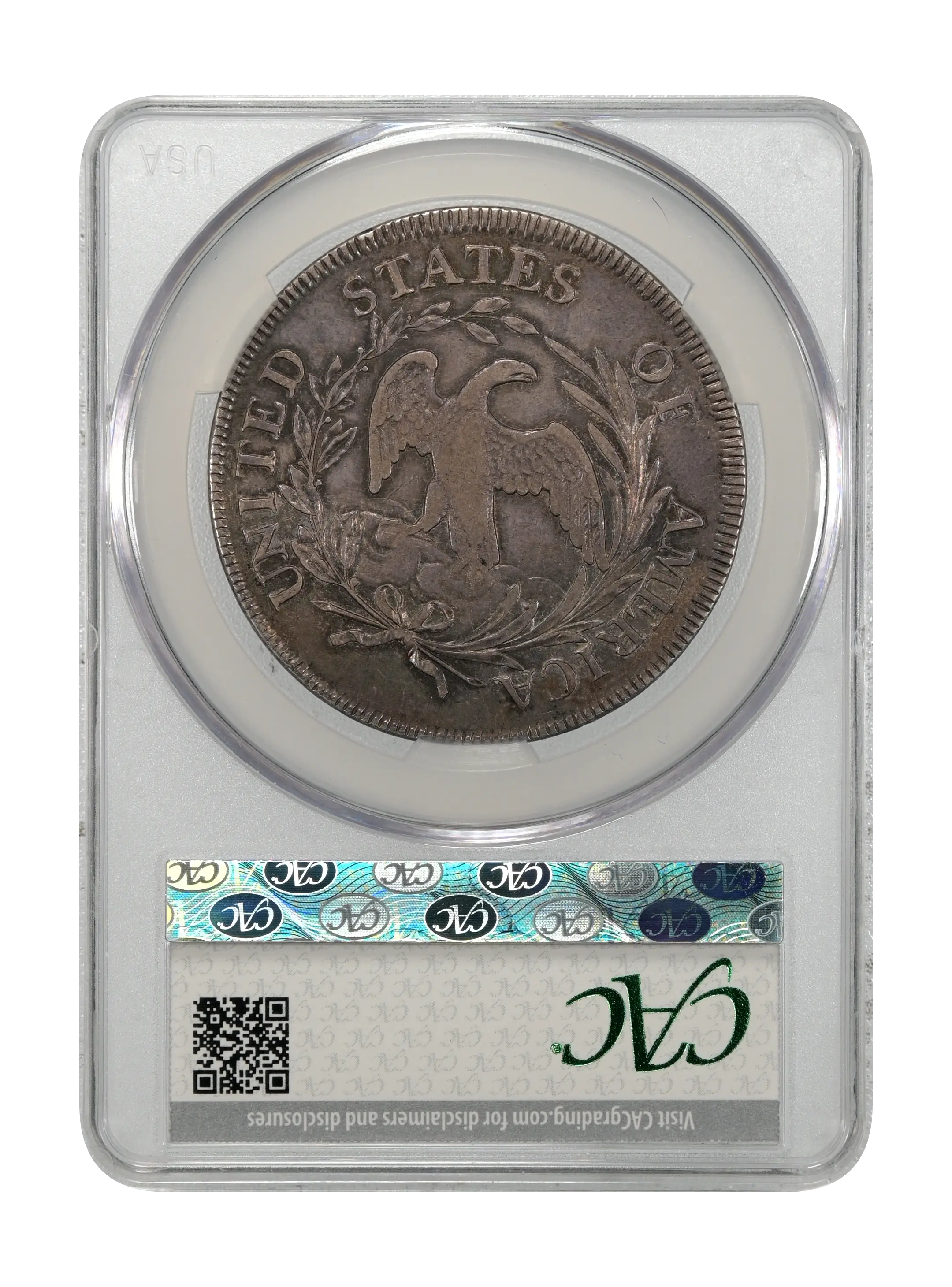 1796 $1  Small Date, Large Letters, B-4, BB-61 MS thumbnail 15