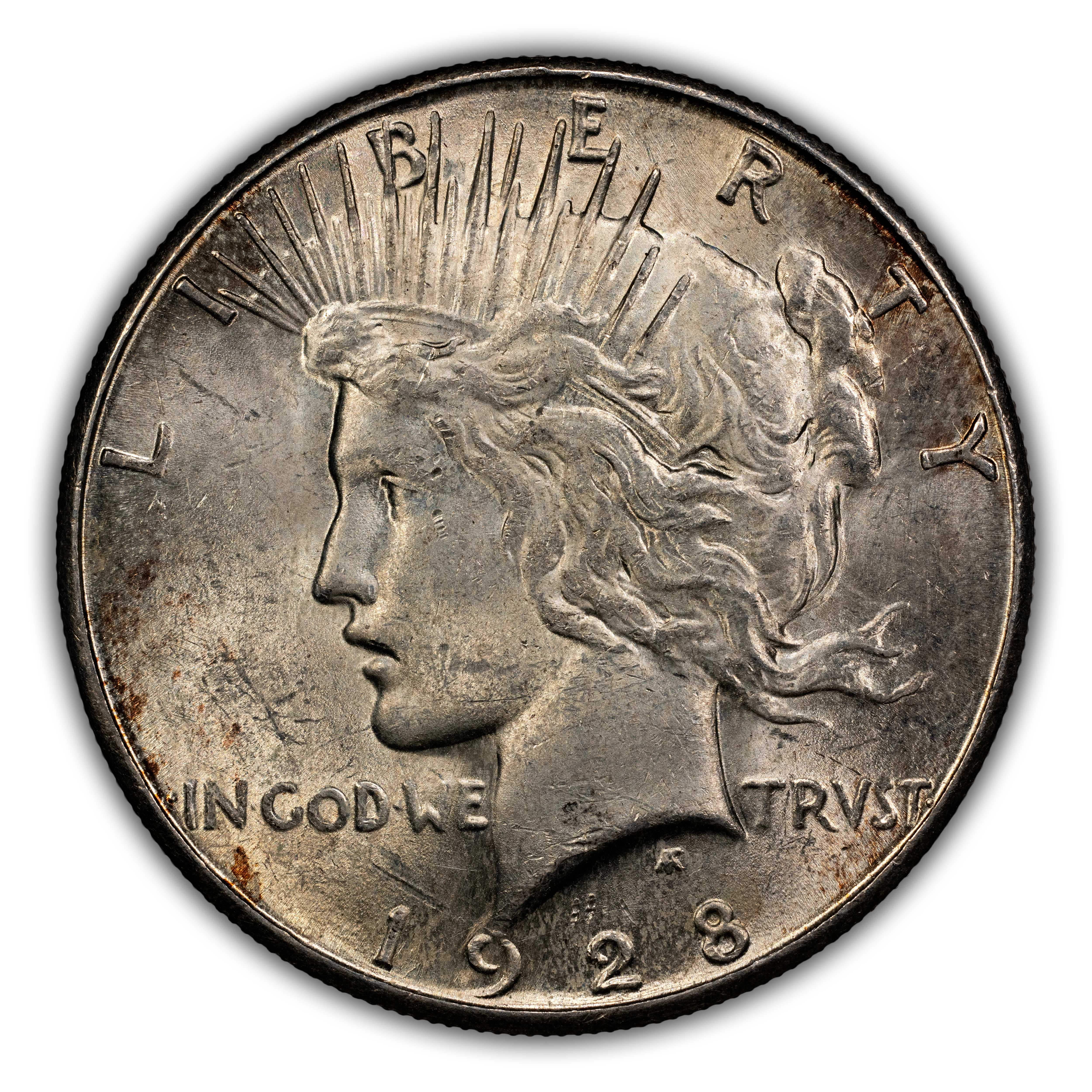 1928-S $1  Doubled Motto, VAM-3A MS thumbnail 3