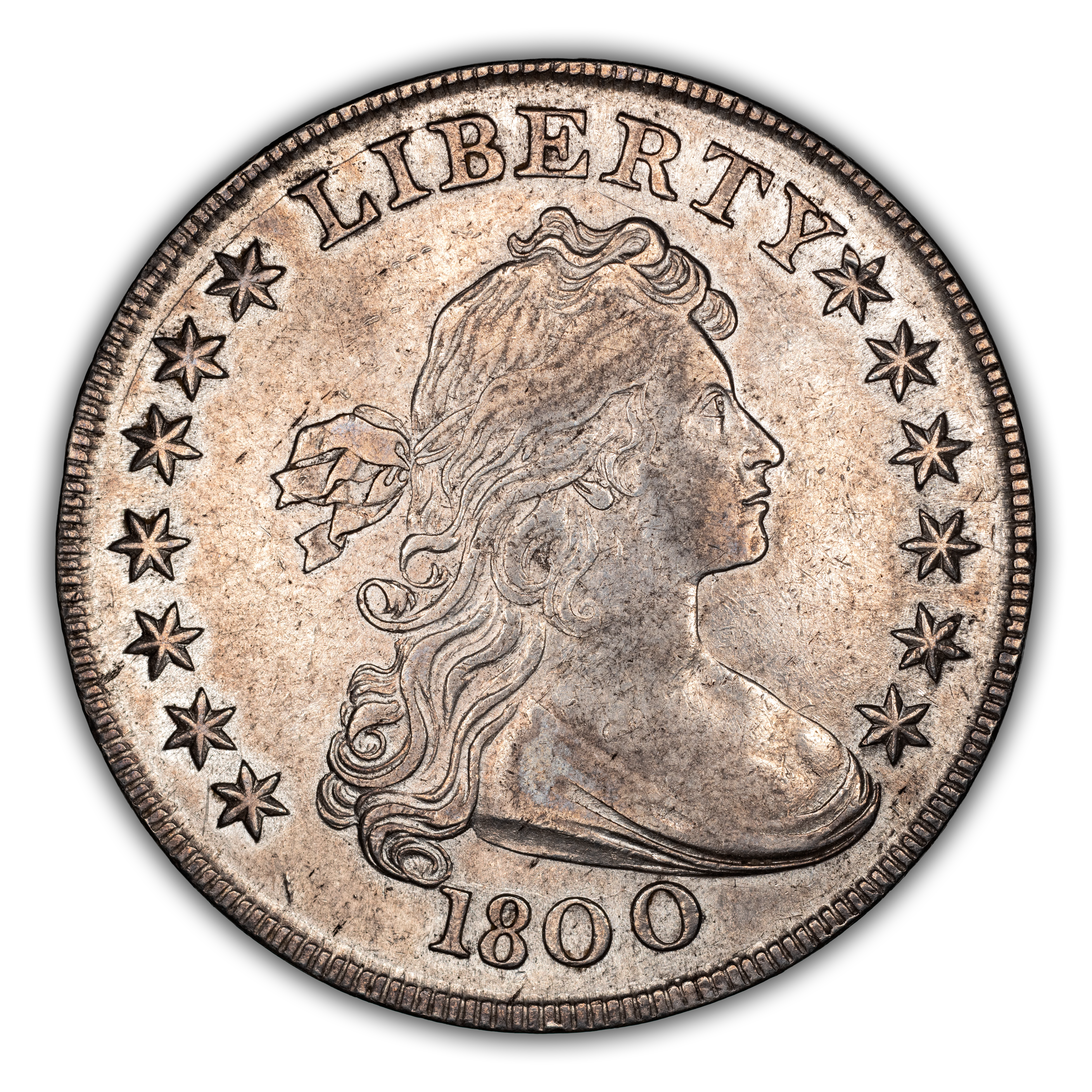 1800 $1 AMERICAI, B-19, BB-192 MS
