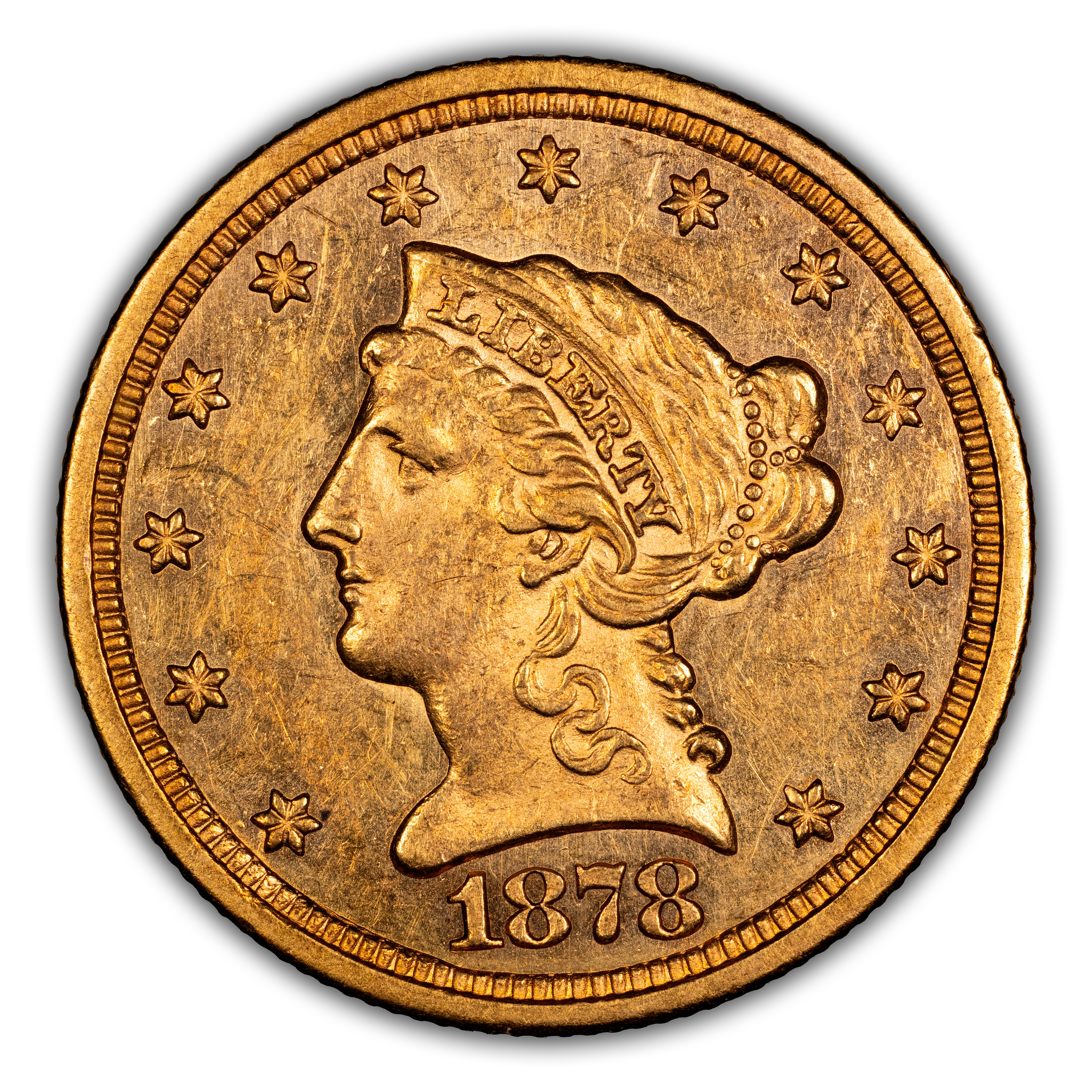 1878-S $2 1/2 MS