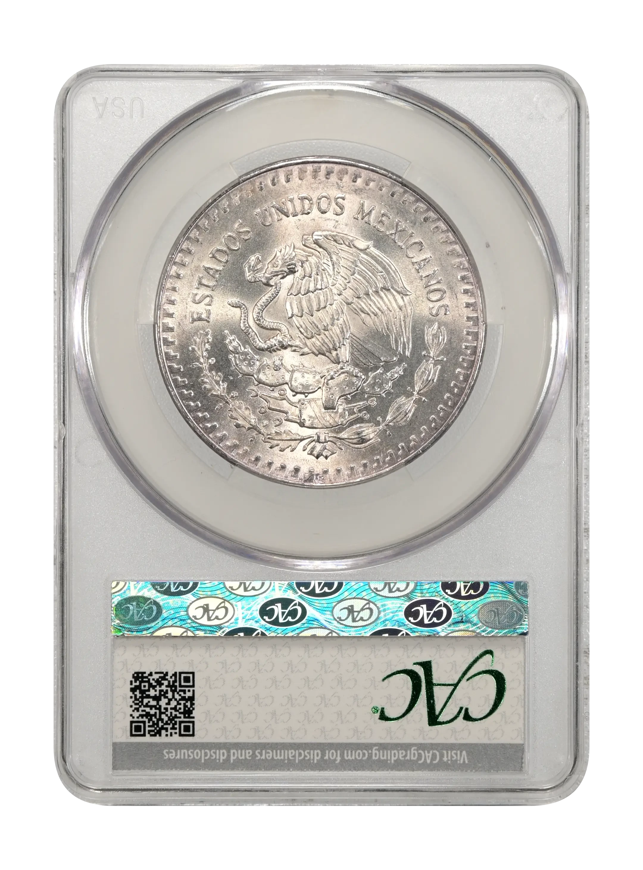 Mexico 1986 Silver 1 Onza Libertad Coin Values & Prices | Greysheet