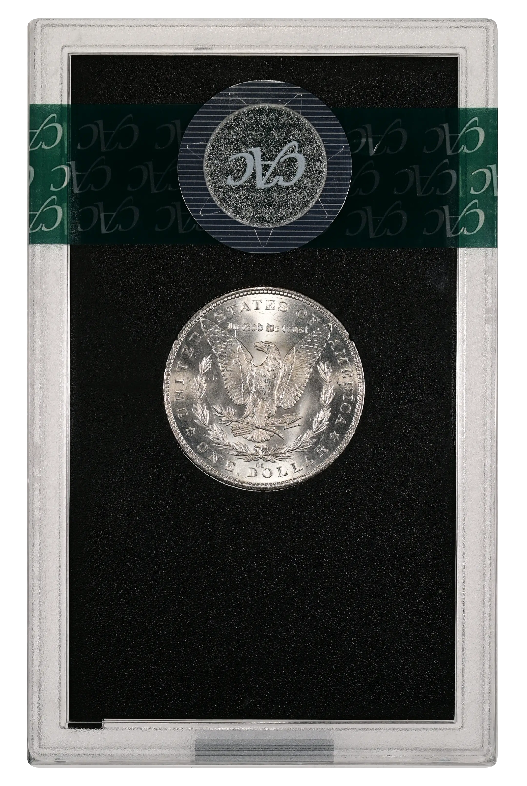 1882-CC $1  GSA Hoard, Clashed Dies, VAM-3B MS thumbnail 7