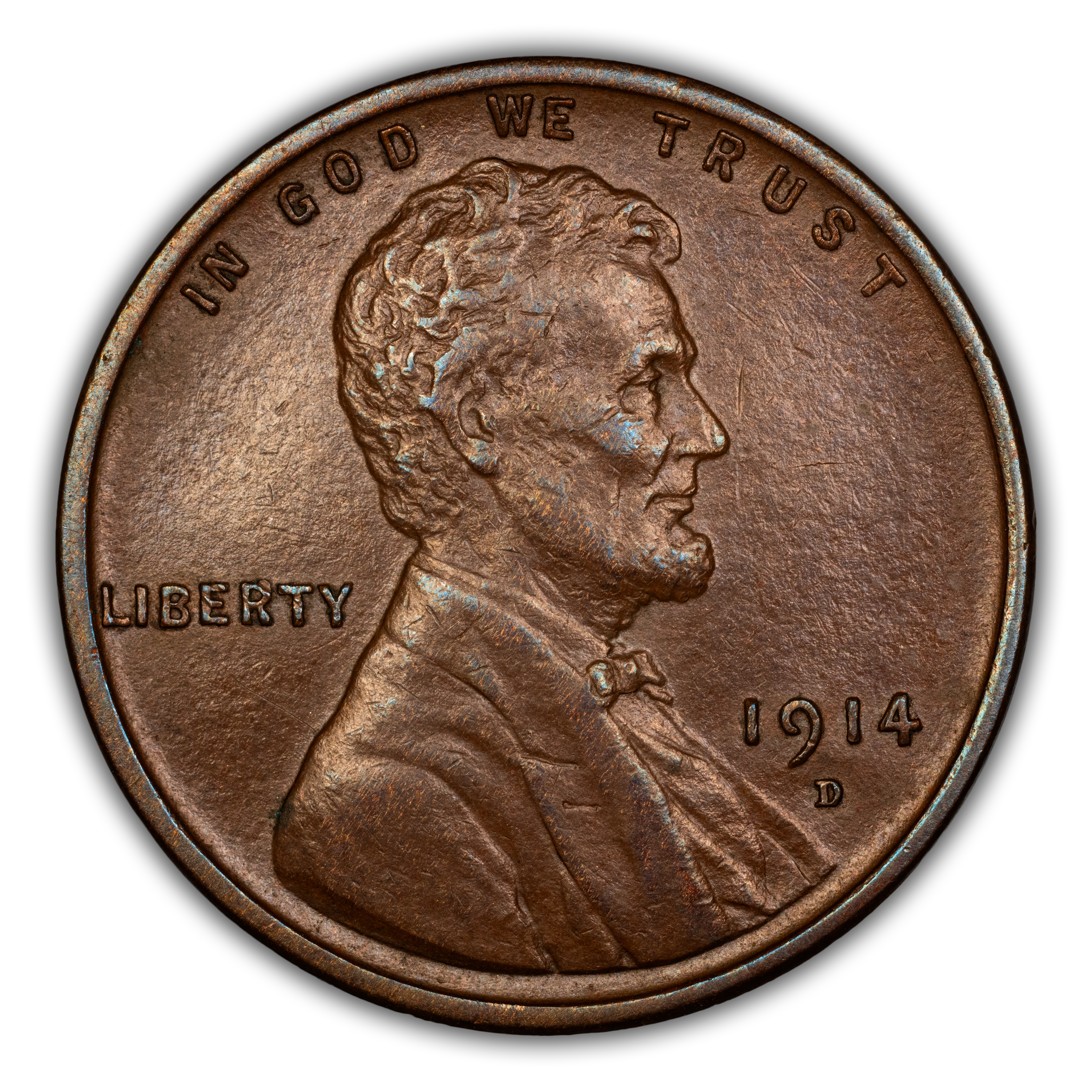 1914-D 1c MS BN thumbnail 3