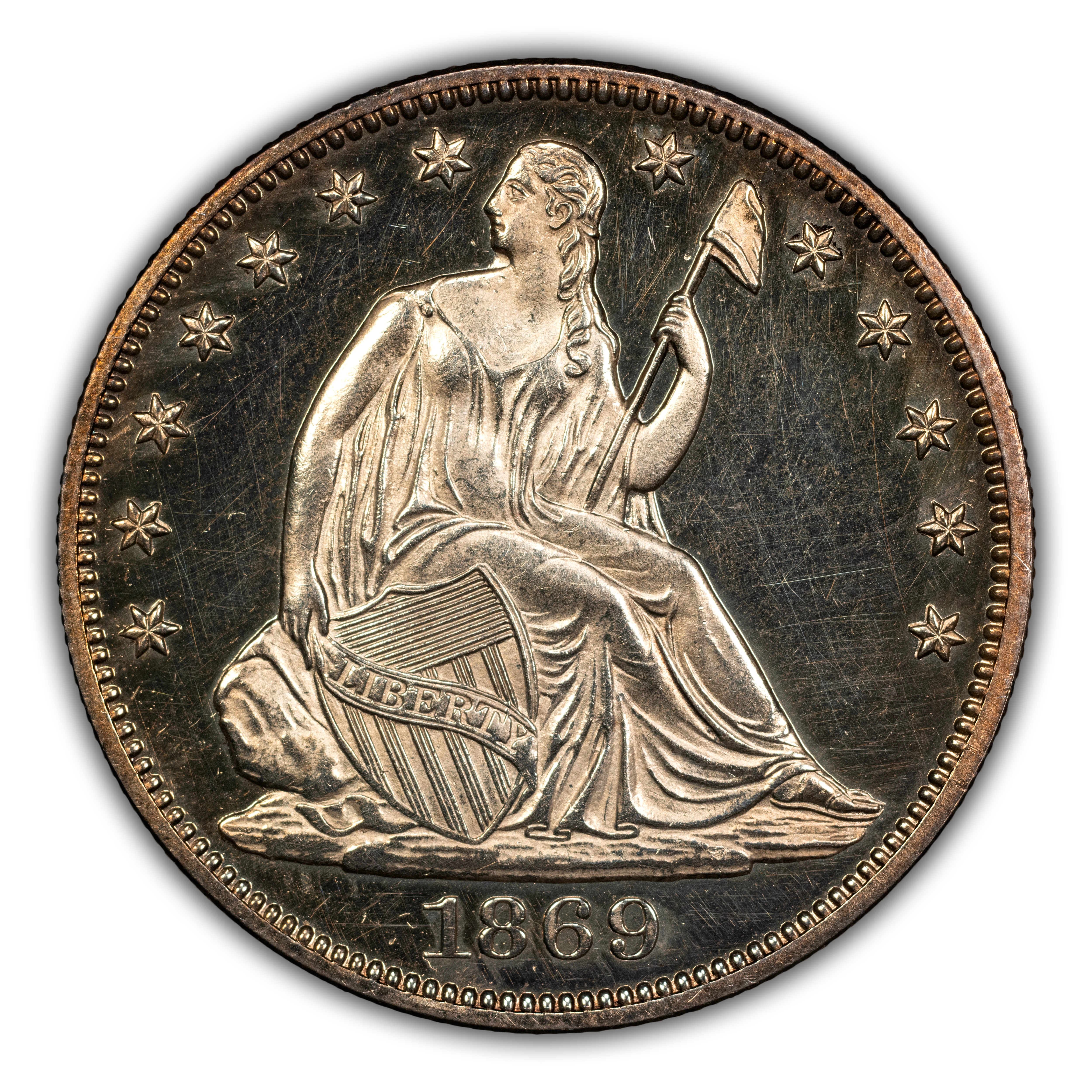 1869 50c PR