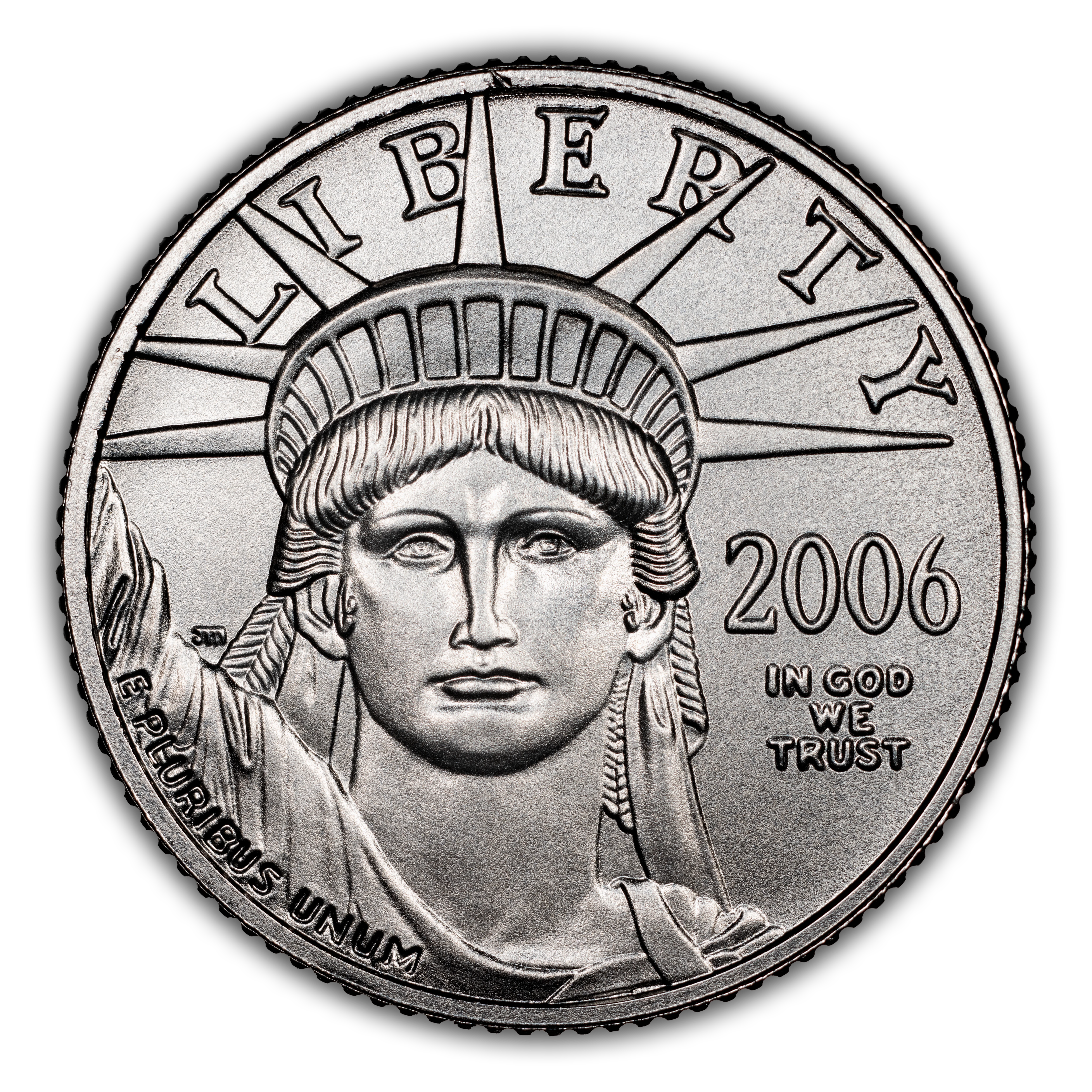 2006-W $10  Platinum Eagle, Burnished MS thumbnail 2