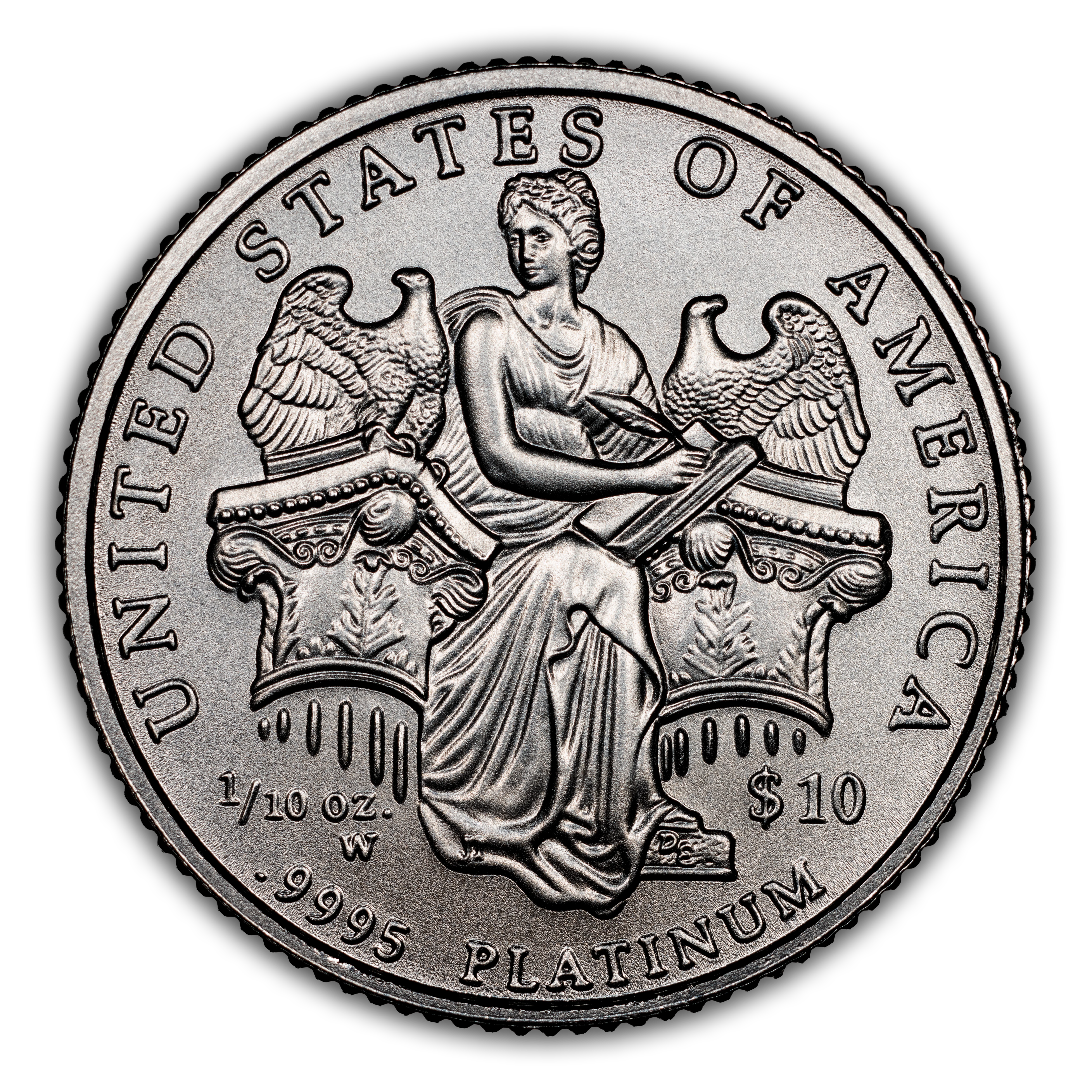 2006-W $10  Platinum Eagle, Burnished MS thumbnail 6