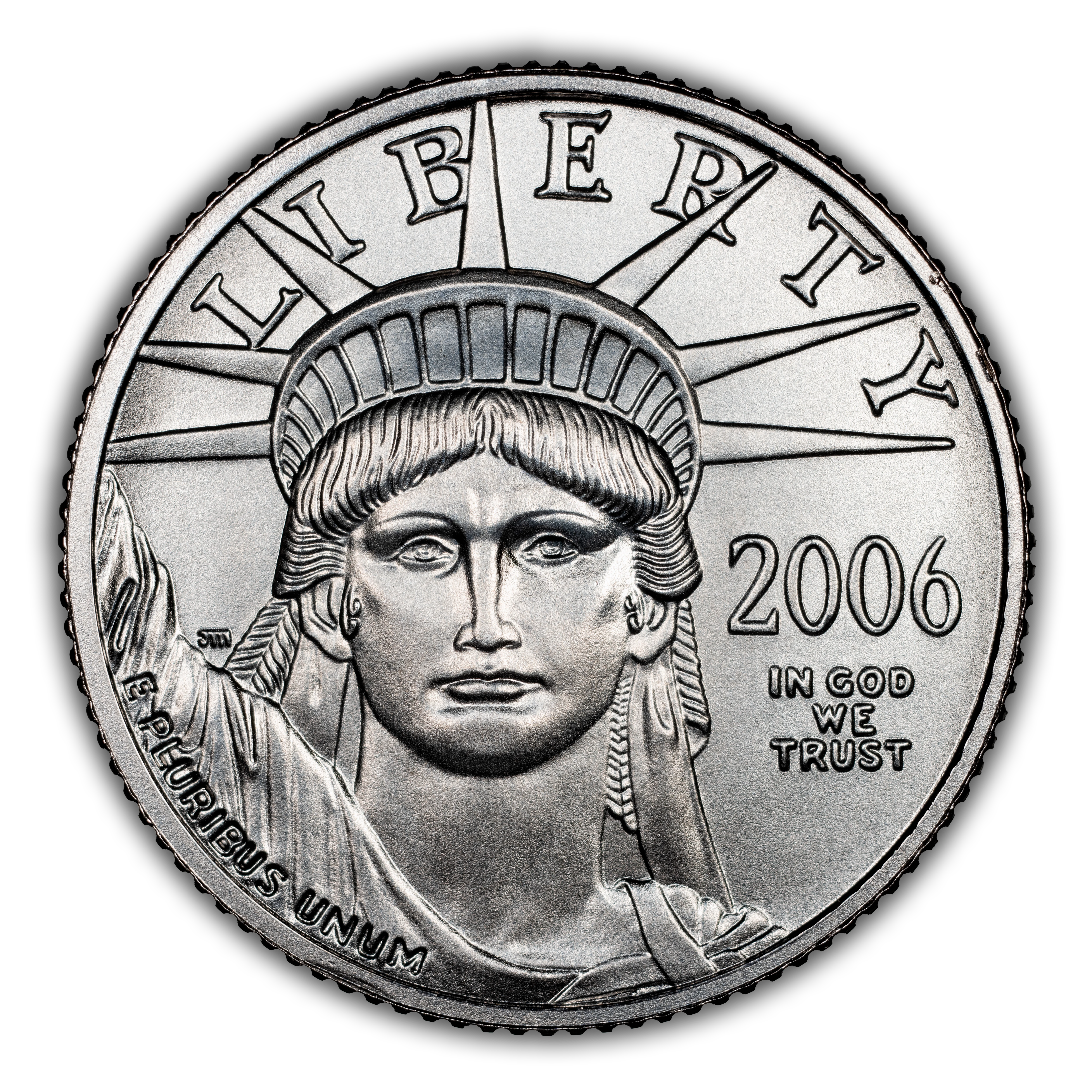 2006-W $10  Platinum Eagle, Burnished MS thumbnail 3