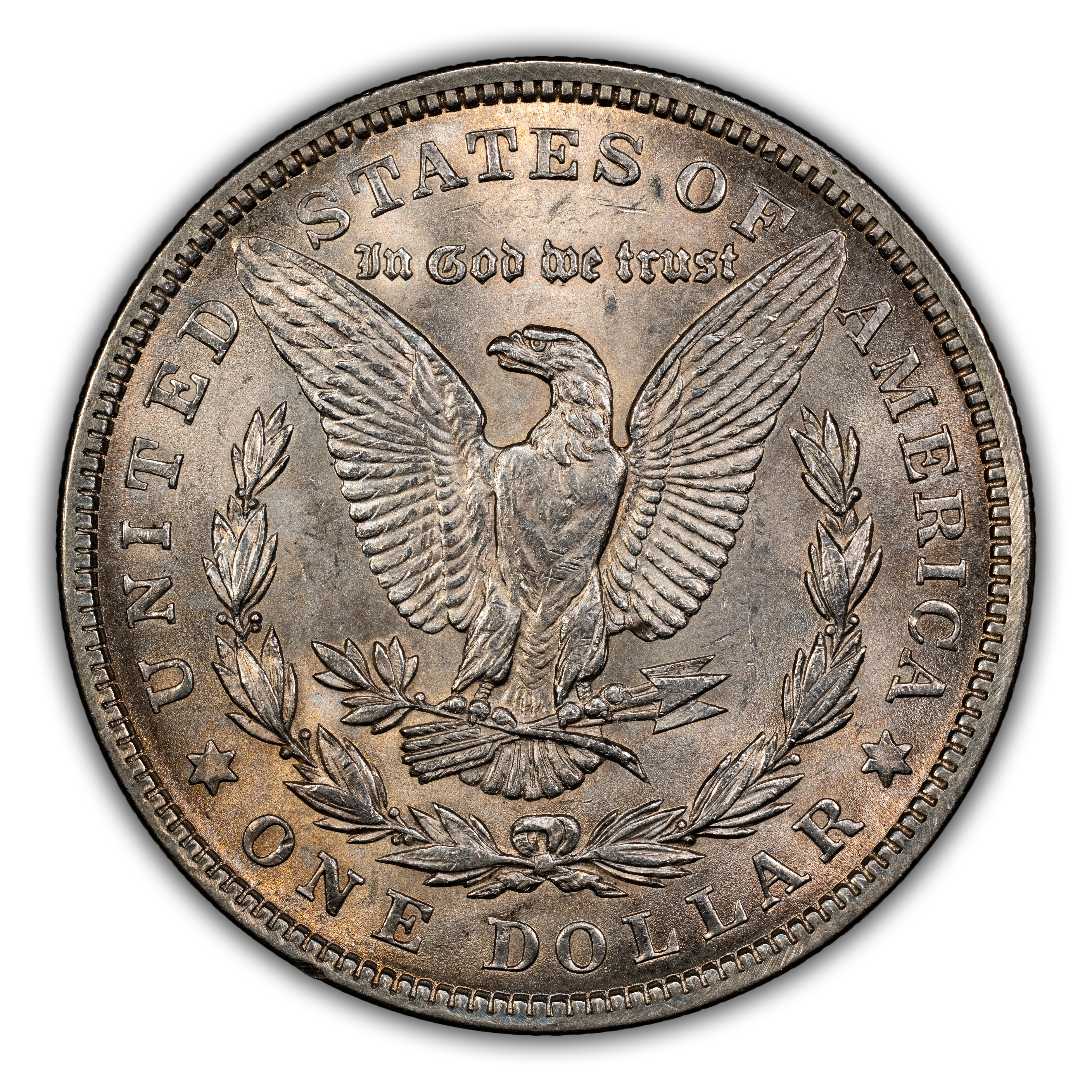1921 $1  Morgan, Infrequent Reeding, VAM-27A MS thumbnail 2