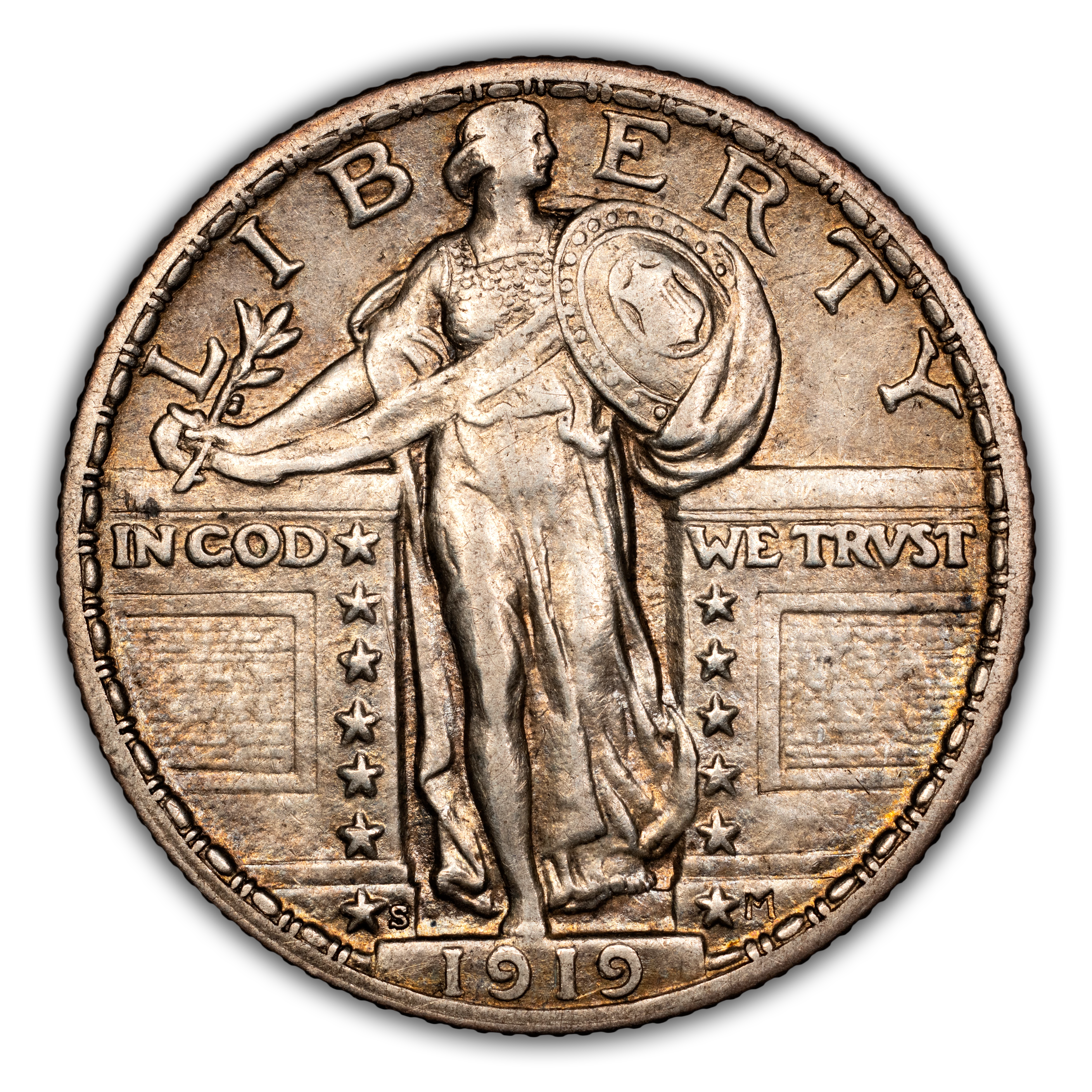 1919-S 25c MS thumbnail 2