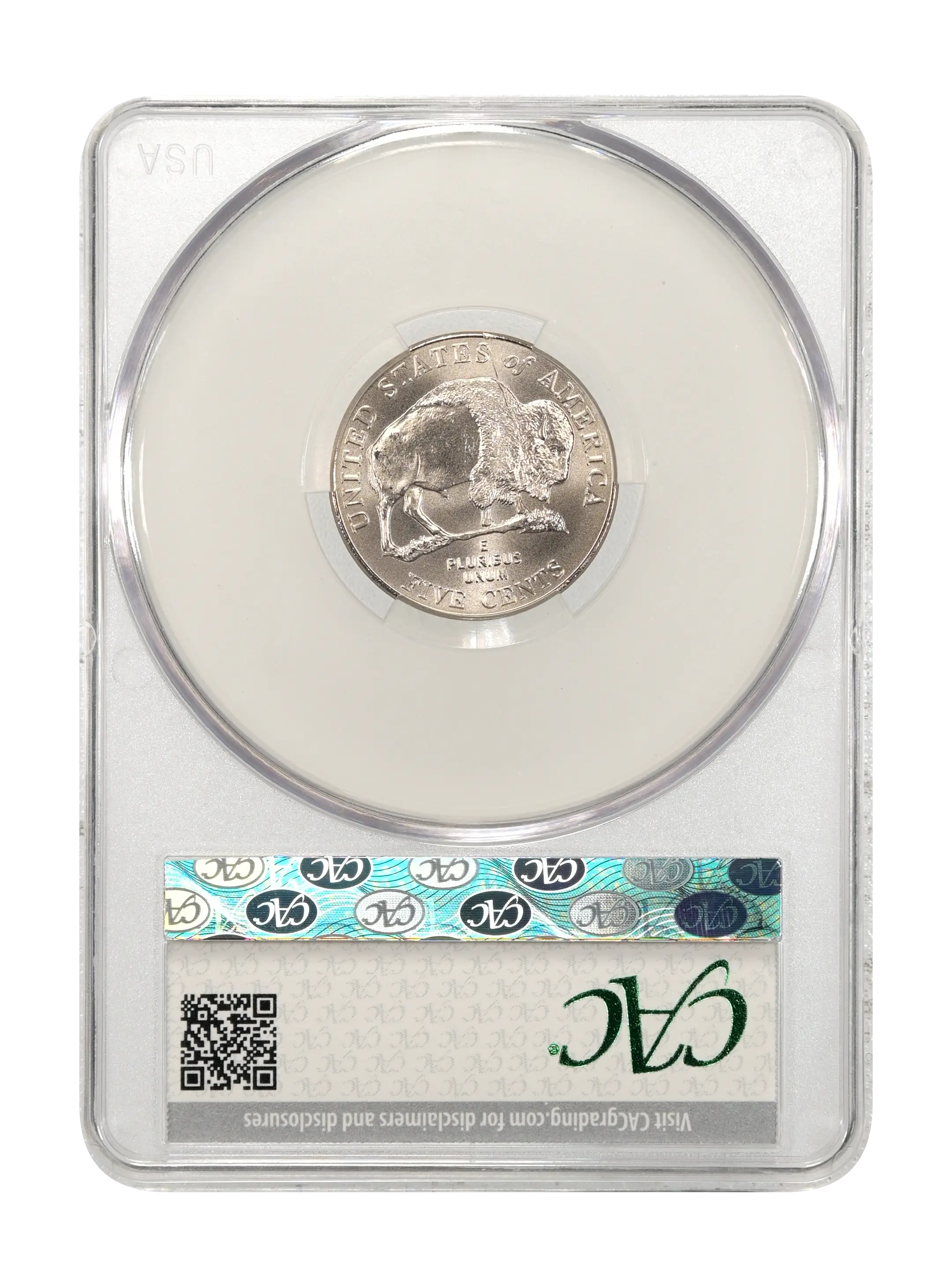 2005-D 5c Bison, Satin Finish MS thumbnail 18