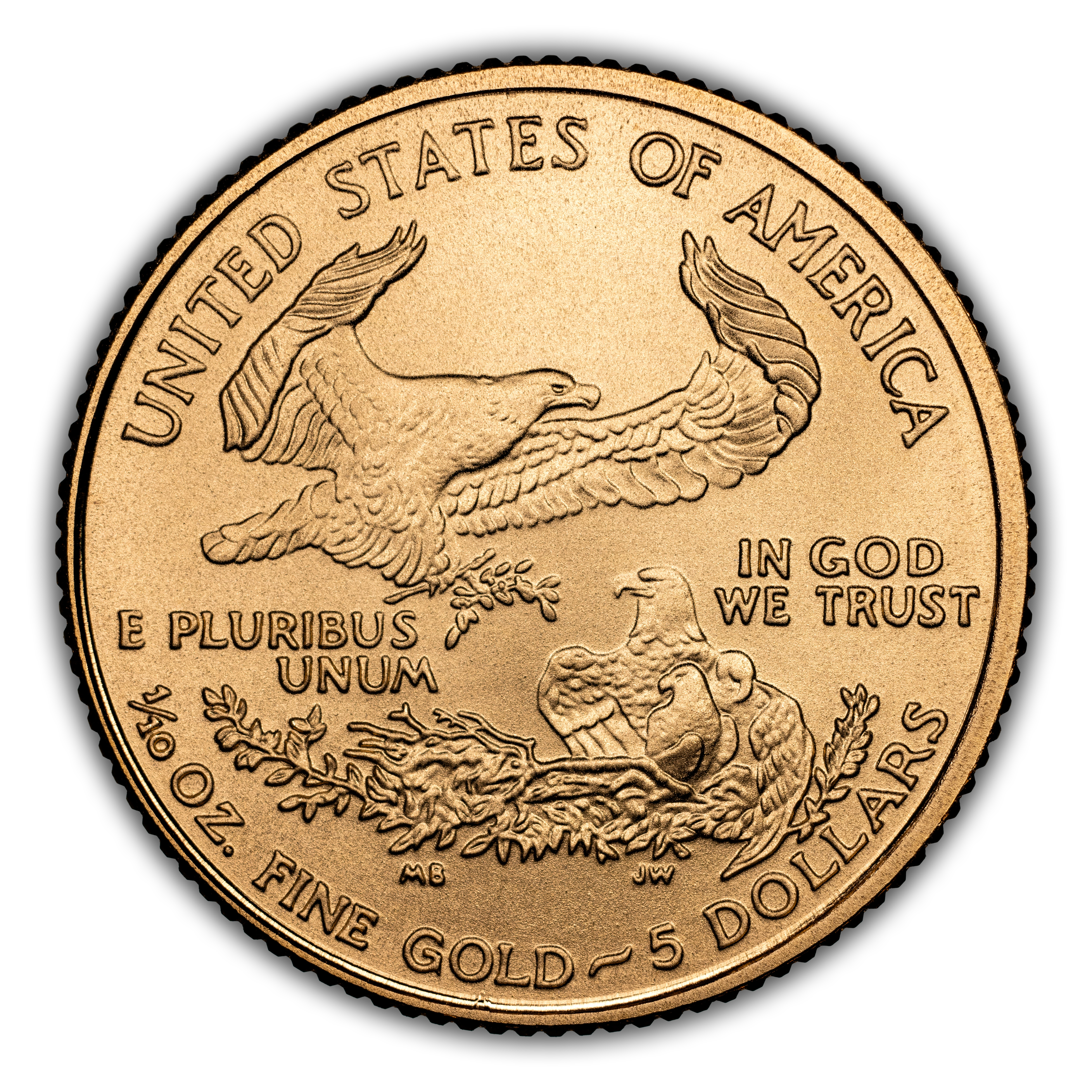 2008-W $5  Gold Eagle, Burnished MS thumbnail 16