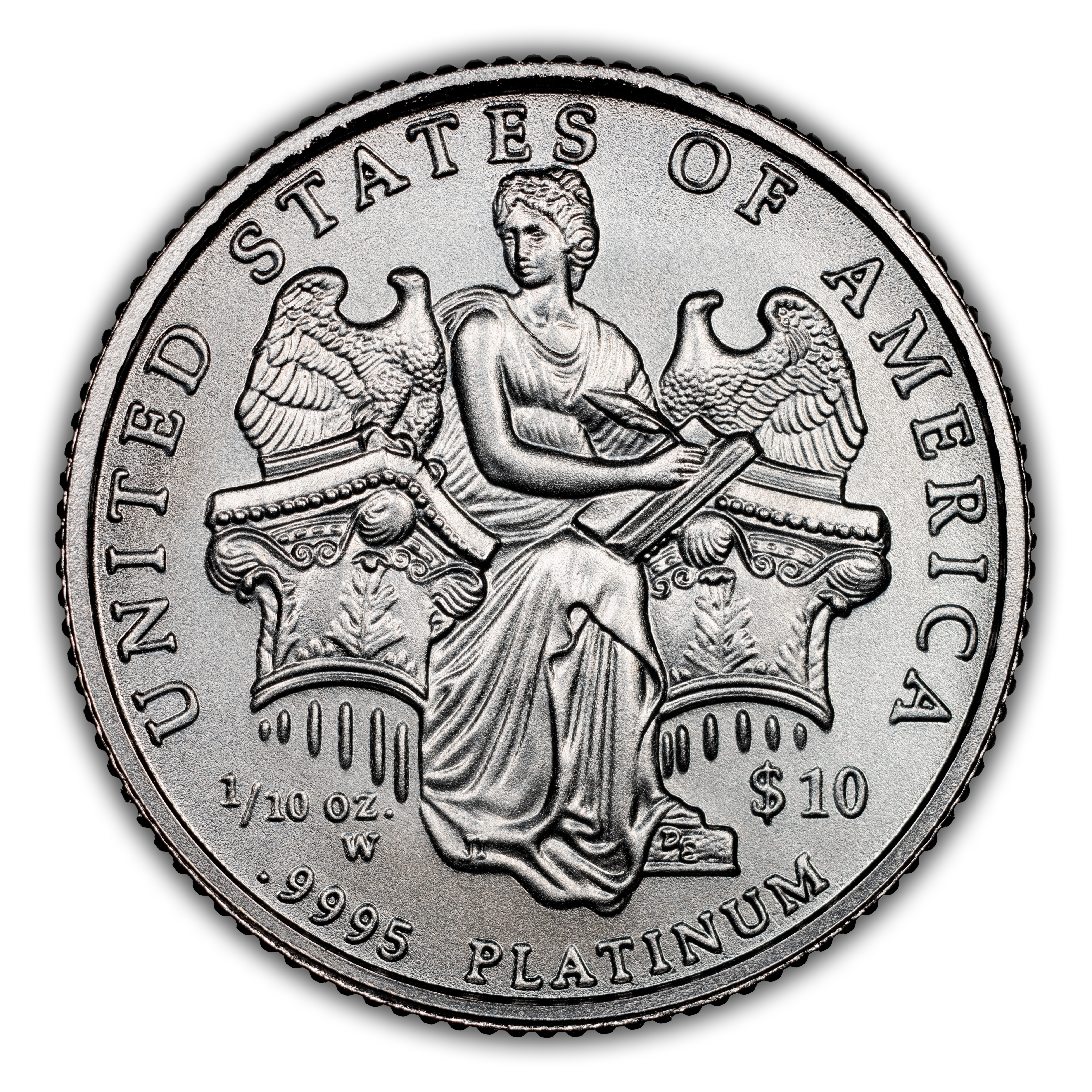 2006-W $10  Platinum Eagle, Burnished MS thumbnail 8