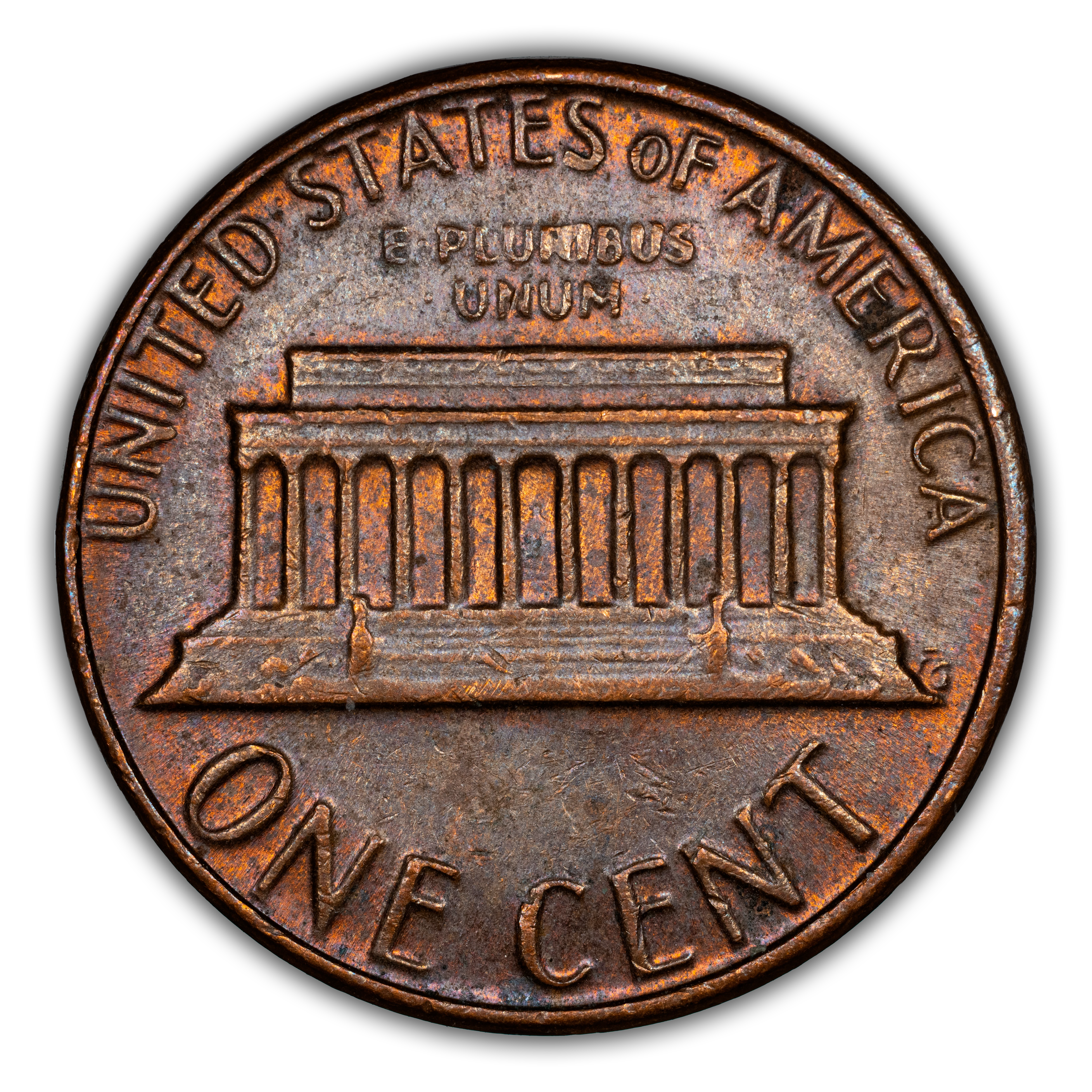 1982-D 1c Bronze, Large Date MS BN thumbnail 3