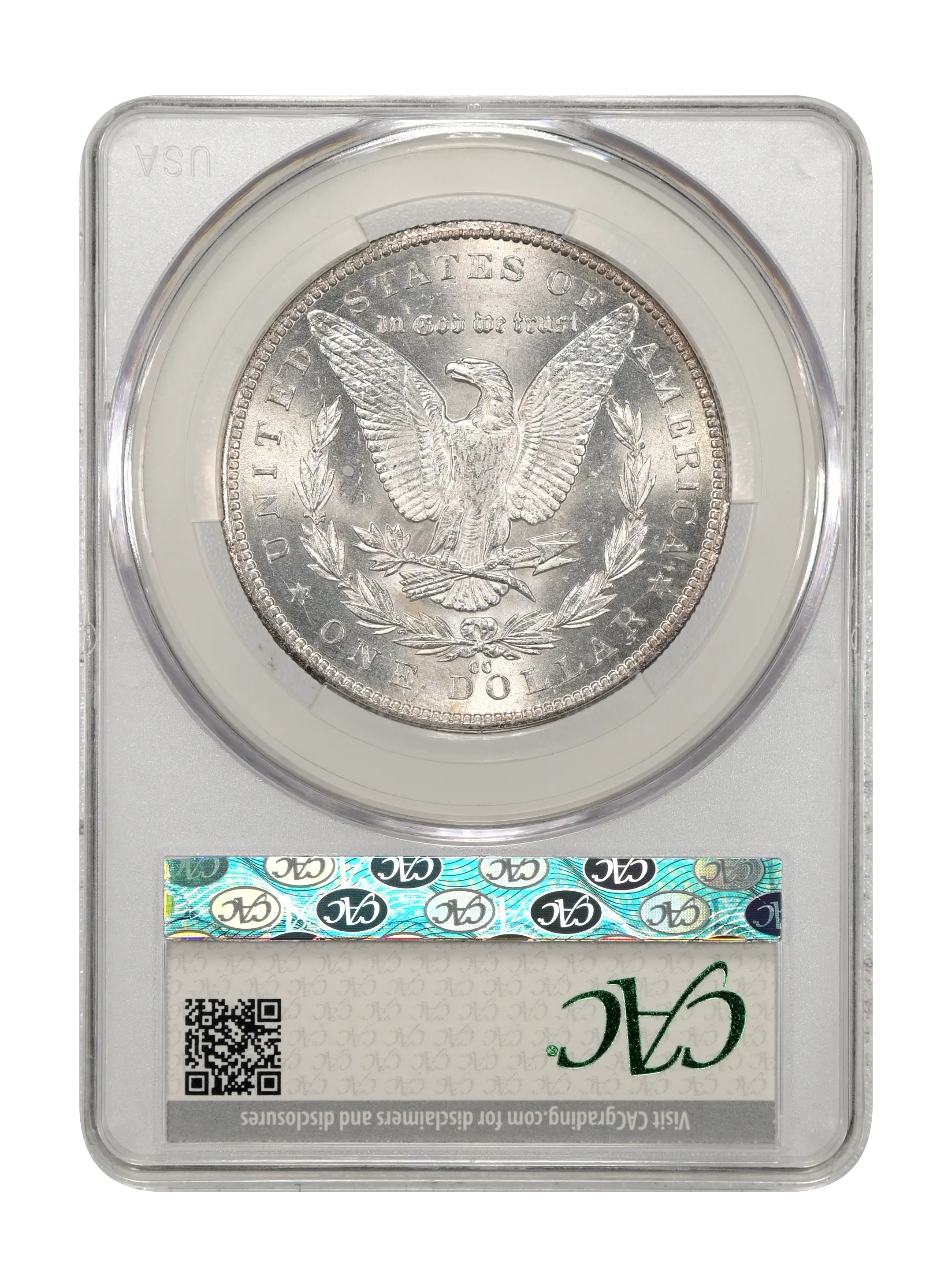 1884-CC $1  Doubled 18 Top, VAM-2 MS thumbnail 7