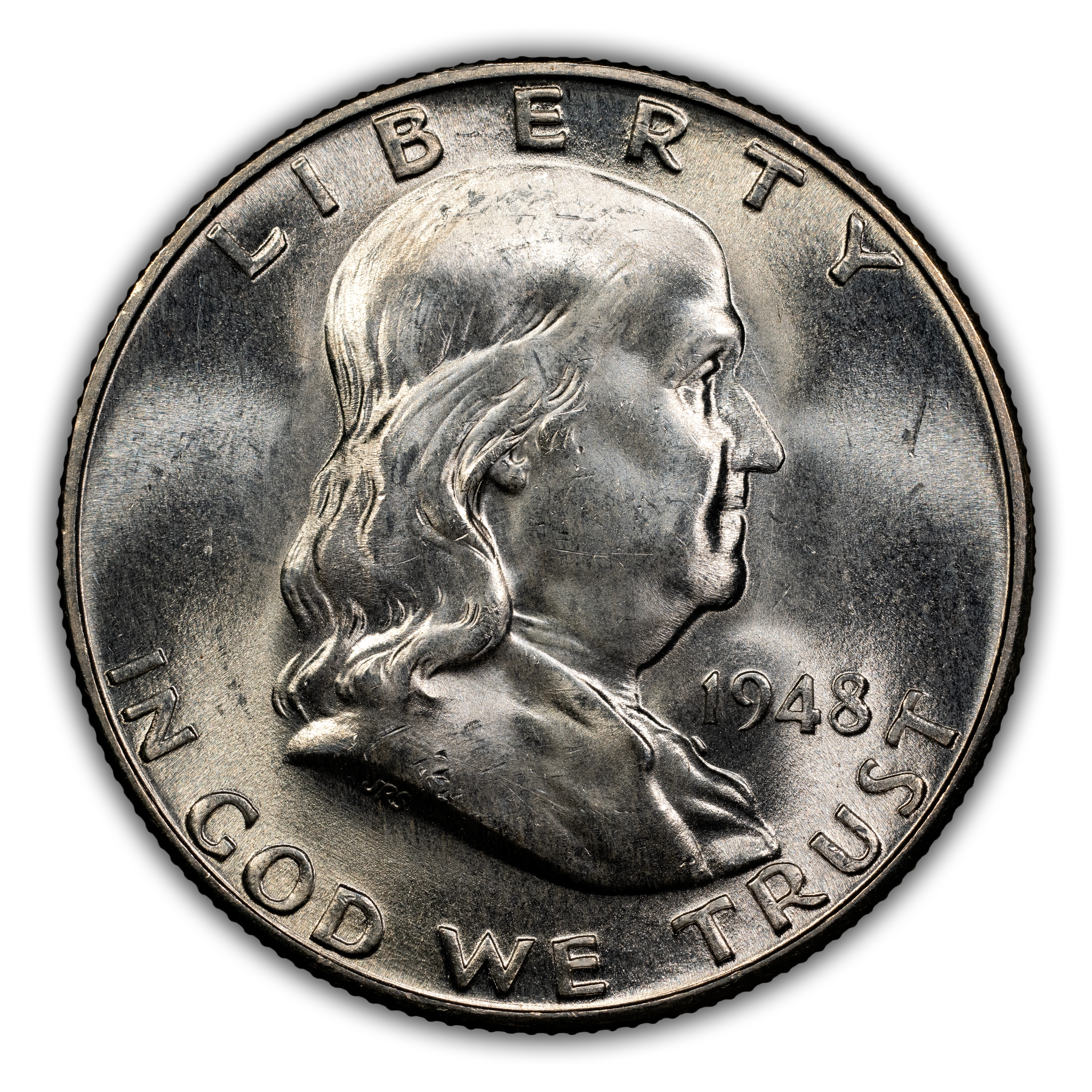 1948-D 50c Doubled Die Reverse, FS-801 MS FBL thumbnail 3