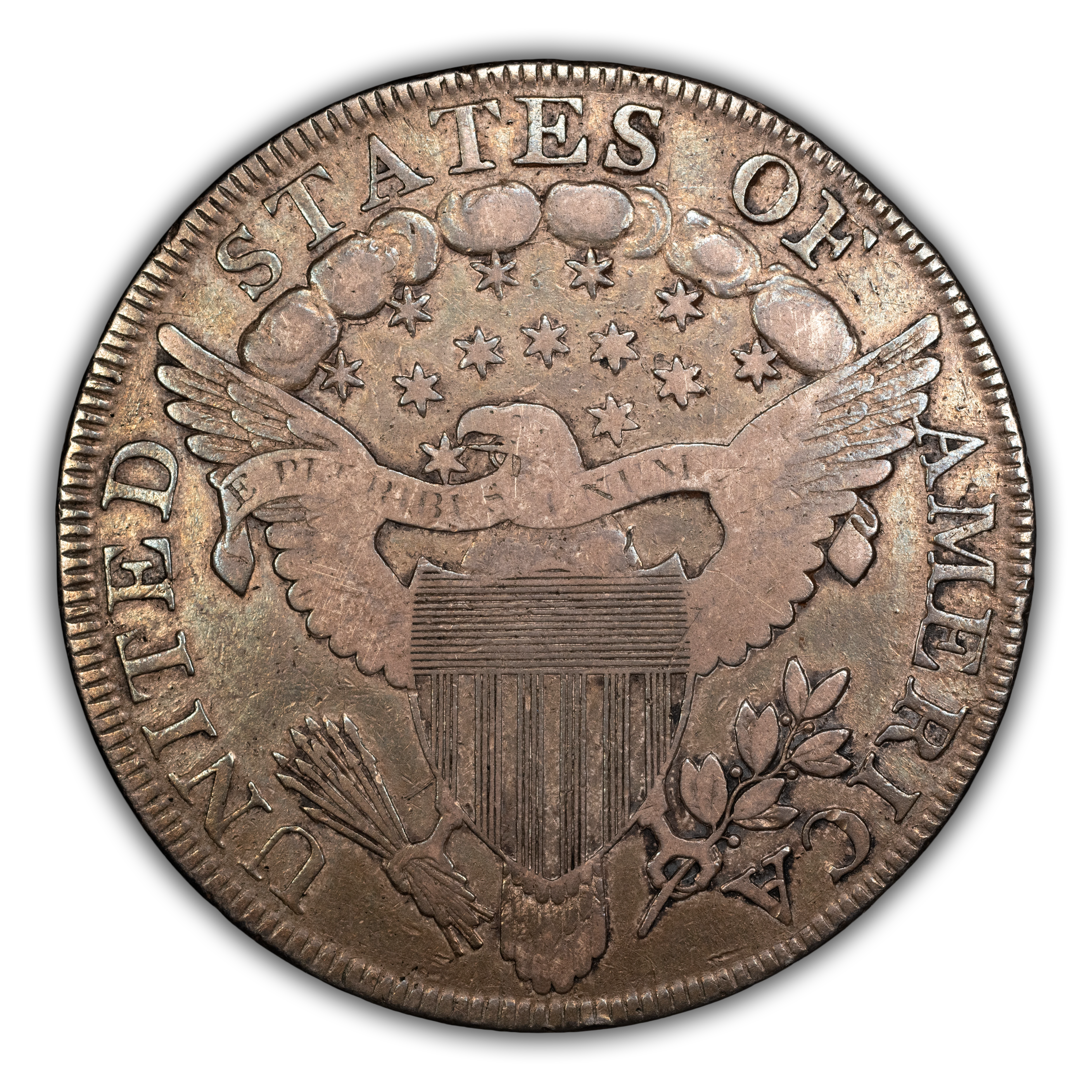 1800 $1  Dotted Date, B-14, BB-194 MS thumbnail 5