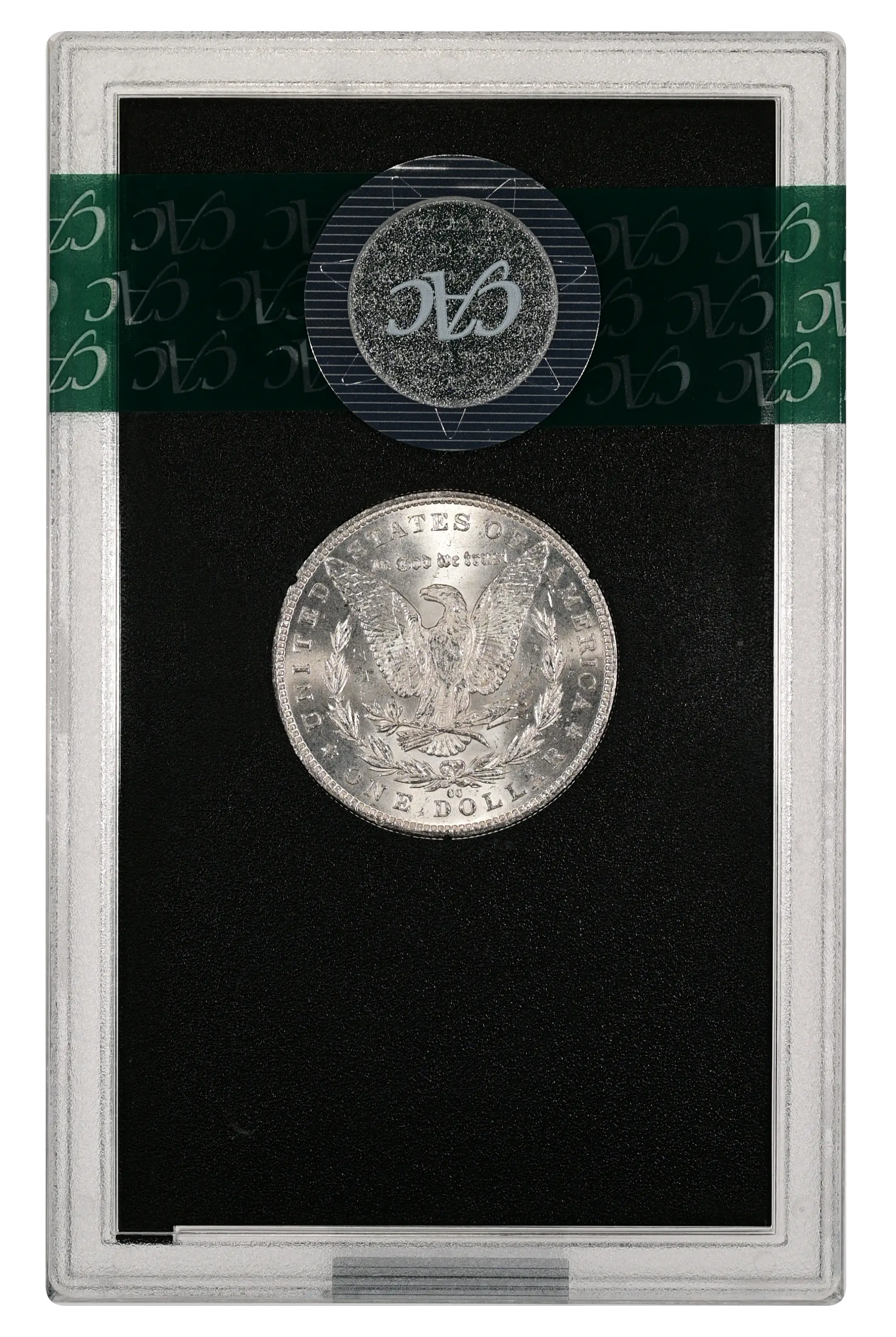 1882-CC $1  GSA Hoard, Multiple Vee Clashed Reverse, VAM-2C3 MS thumbnail 7