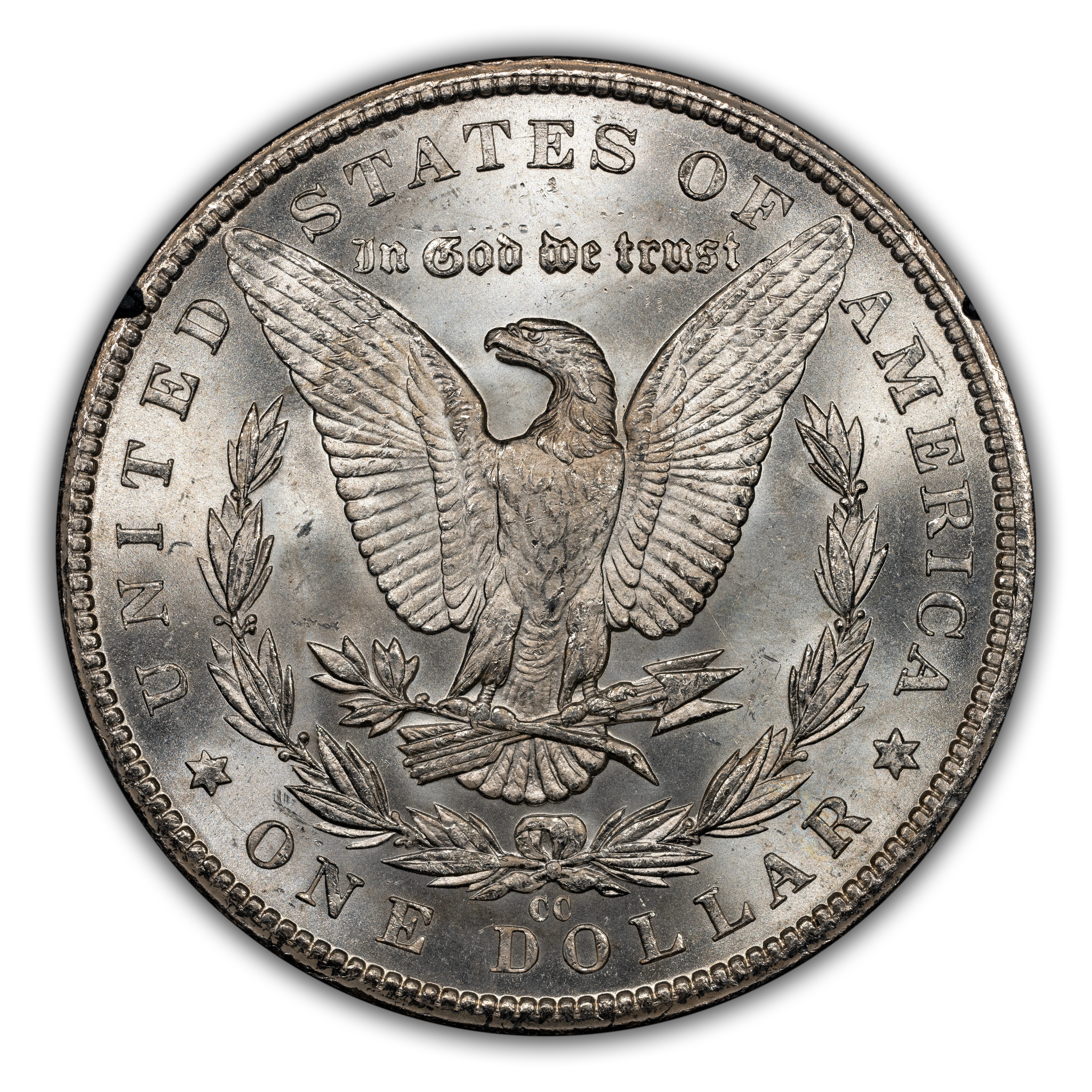 1884-CC $1  GSA Hoard, Spiked Date, VAM-4 MS thumbnail 3