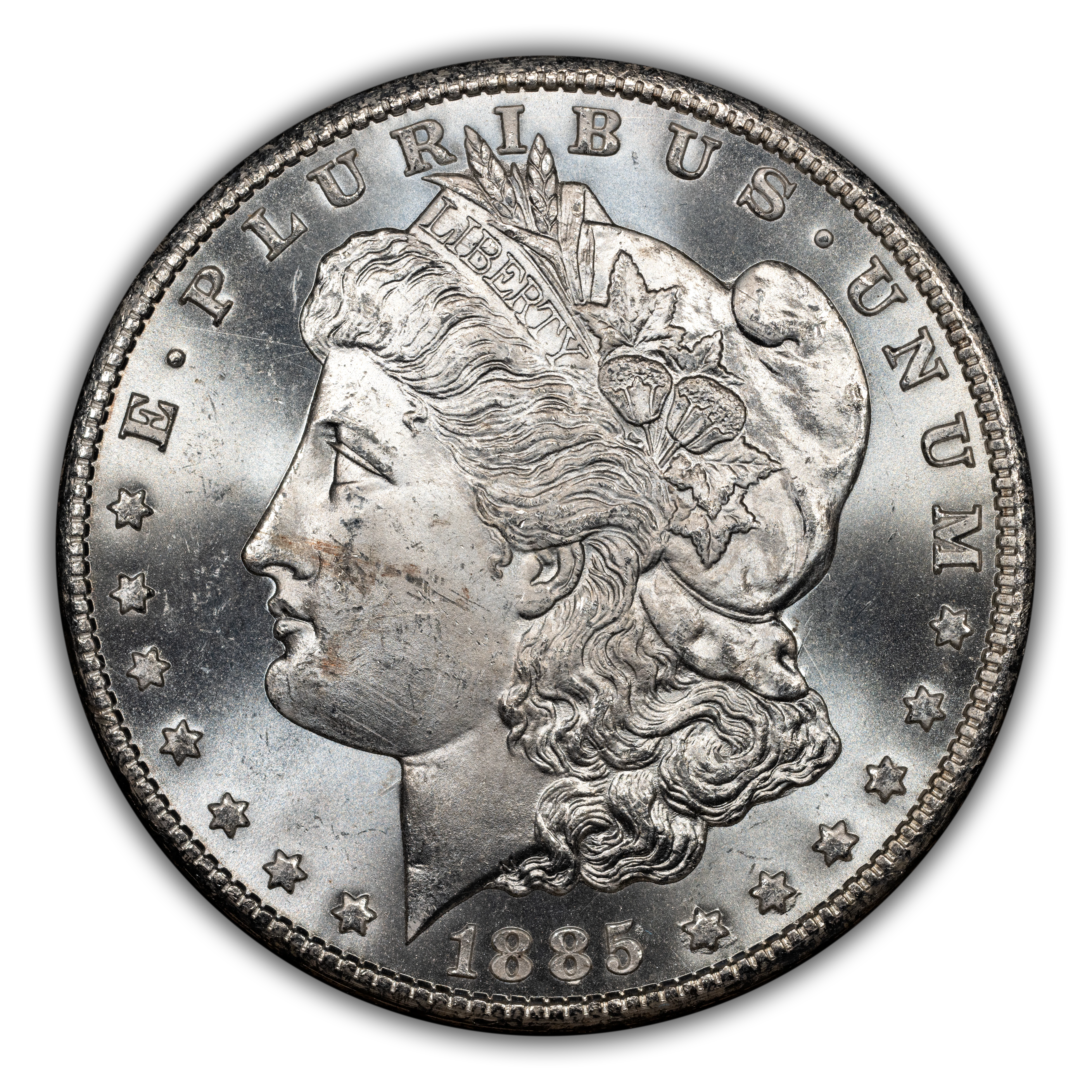 1885-CC $1  GSA Hoard, Doubled Dash, VAM-4  MS thumbnail 2