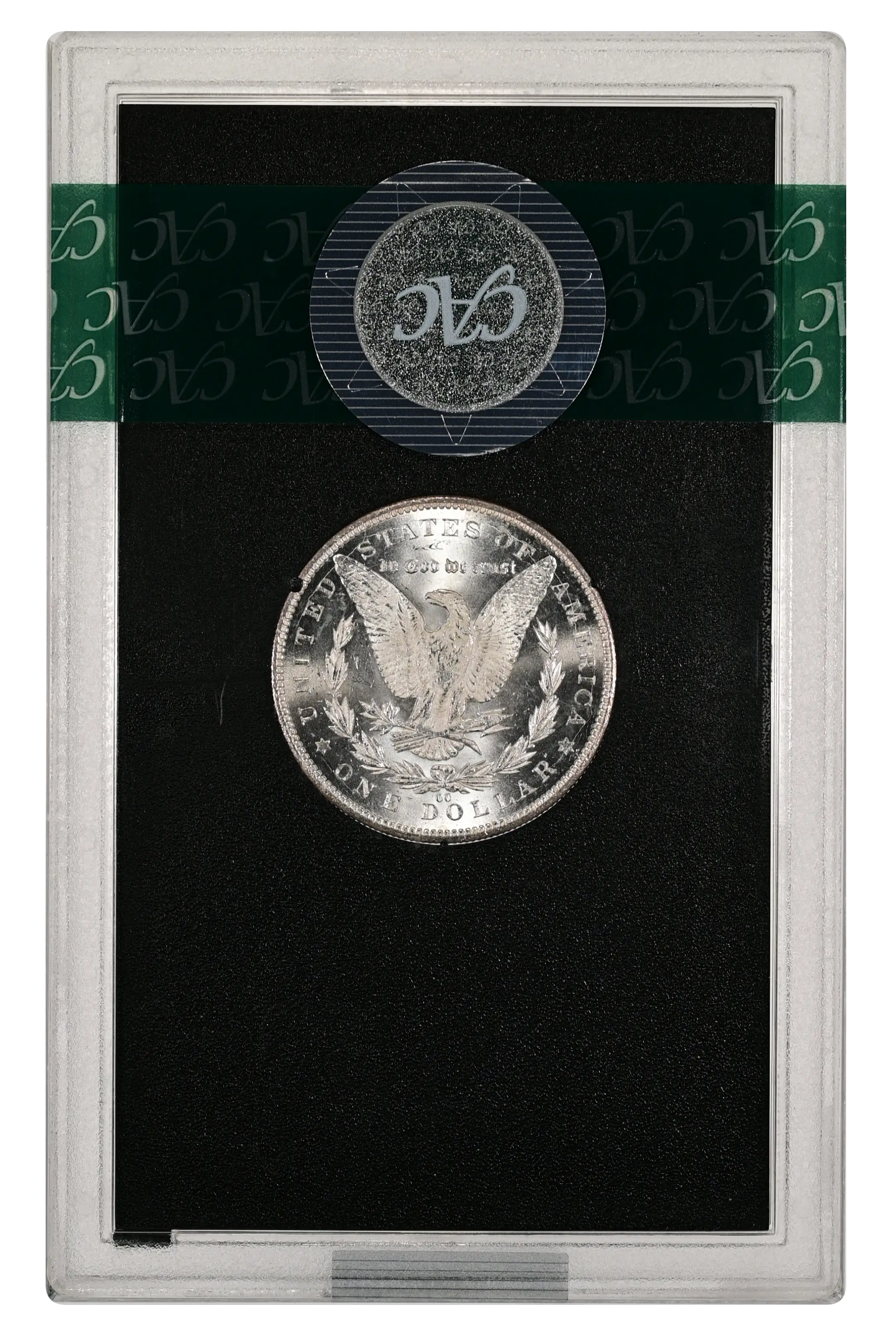 1884-CC $1  GSA Hoard, Die Gouge Cheek, Die Break, VAM-7A MS thumbnail 5