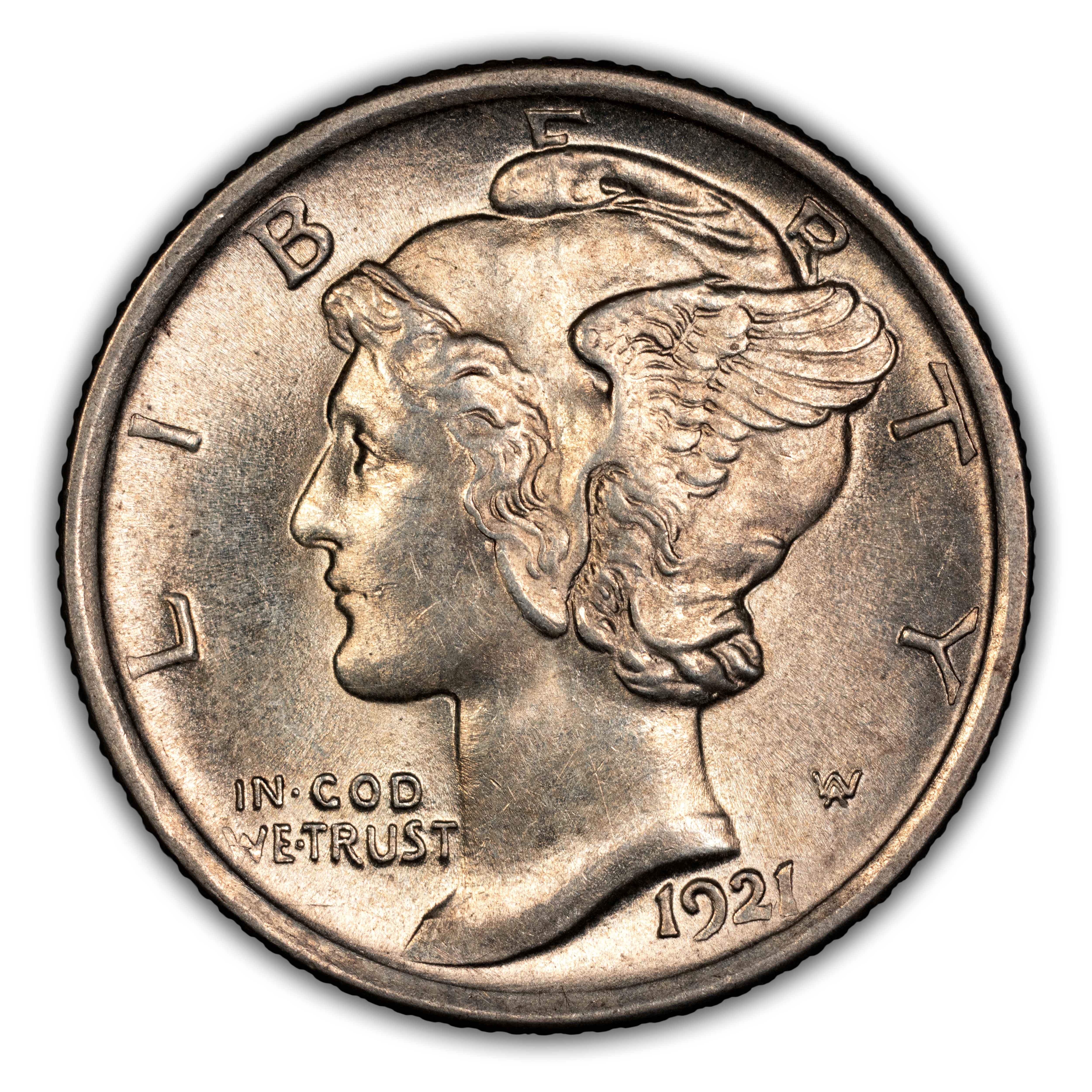 1921 10c MS