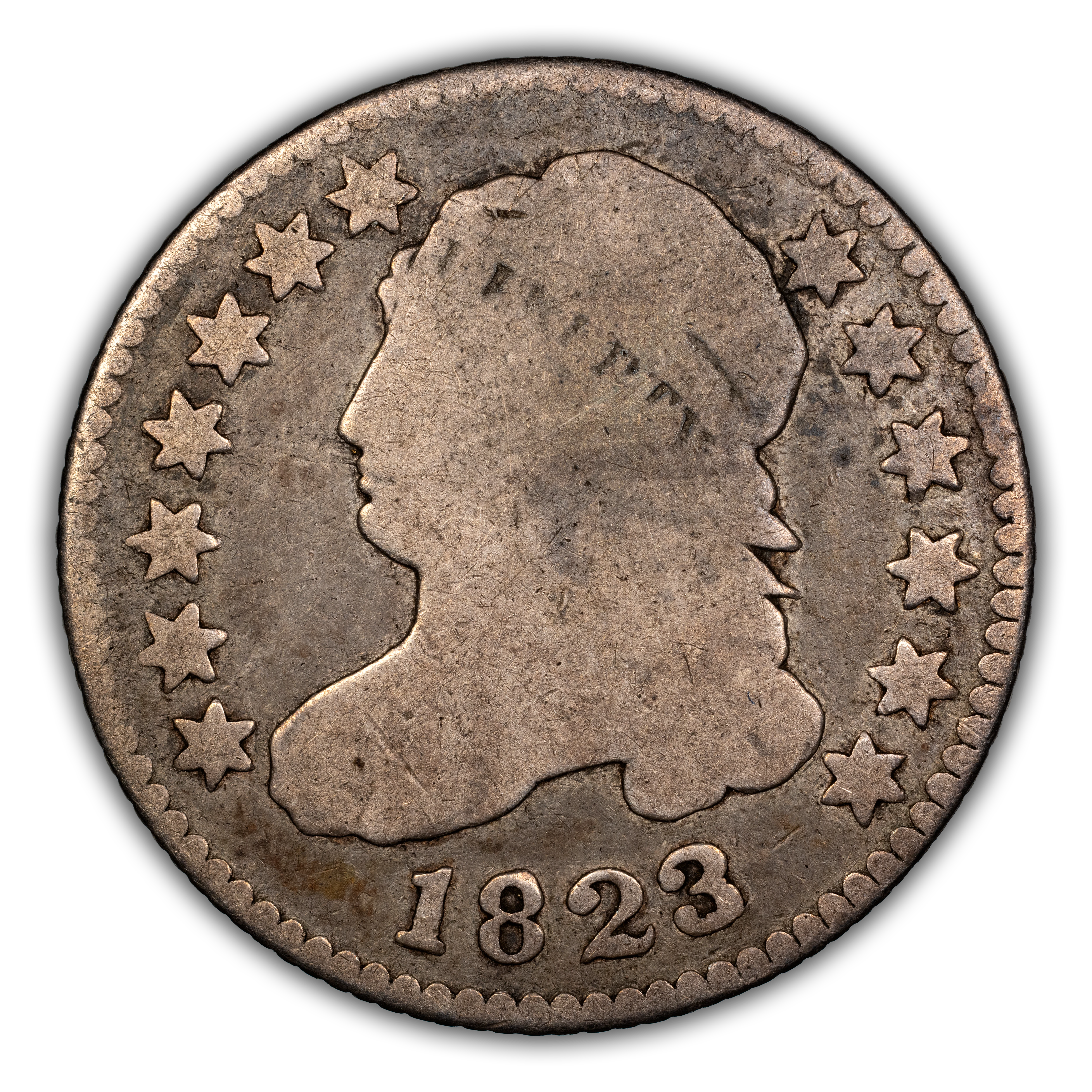 1823/2 10c Small E's, JR-1 MS