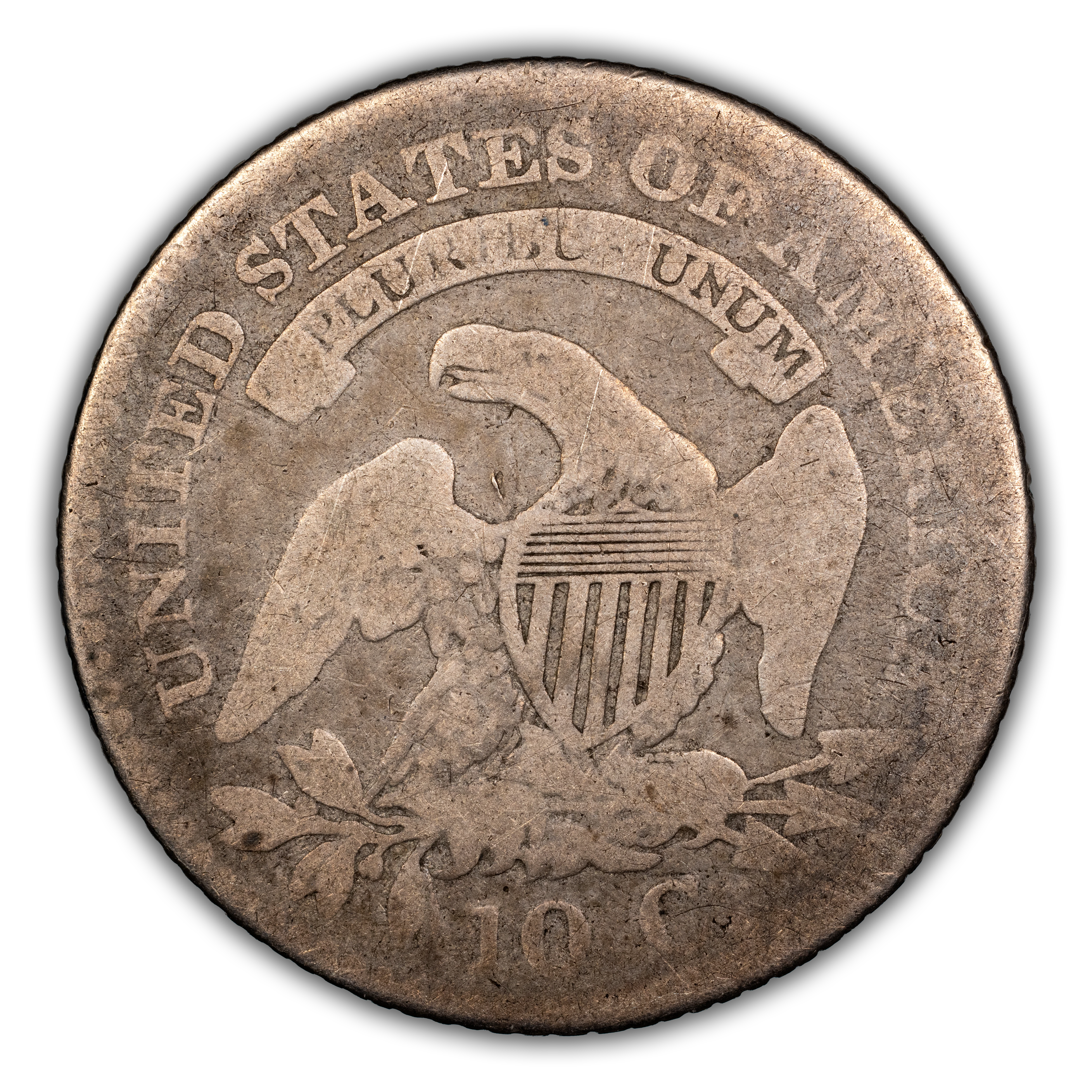 1823/2 10c Small E's, JR-1 MS thumbnail 6