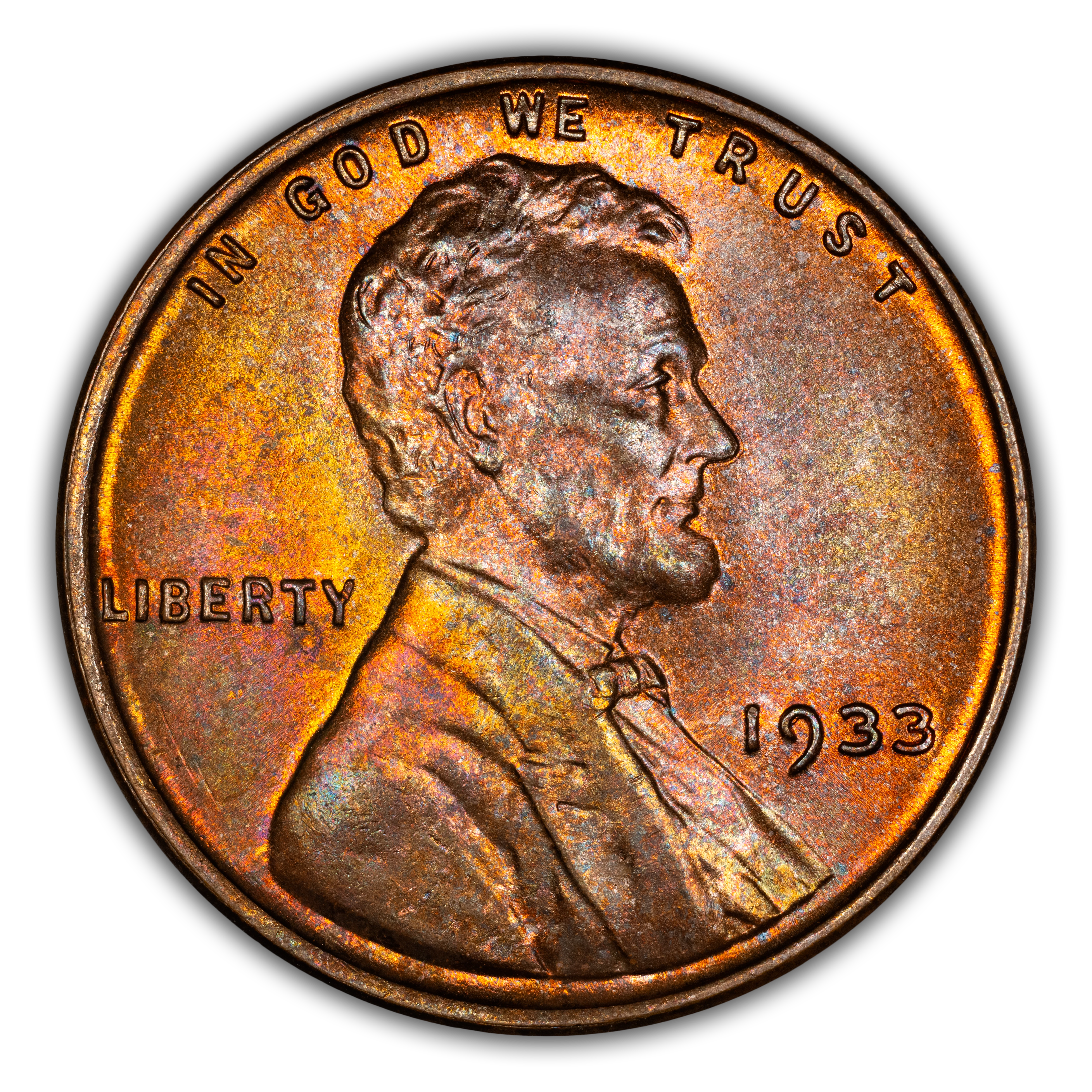 1933 1c MS RB