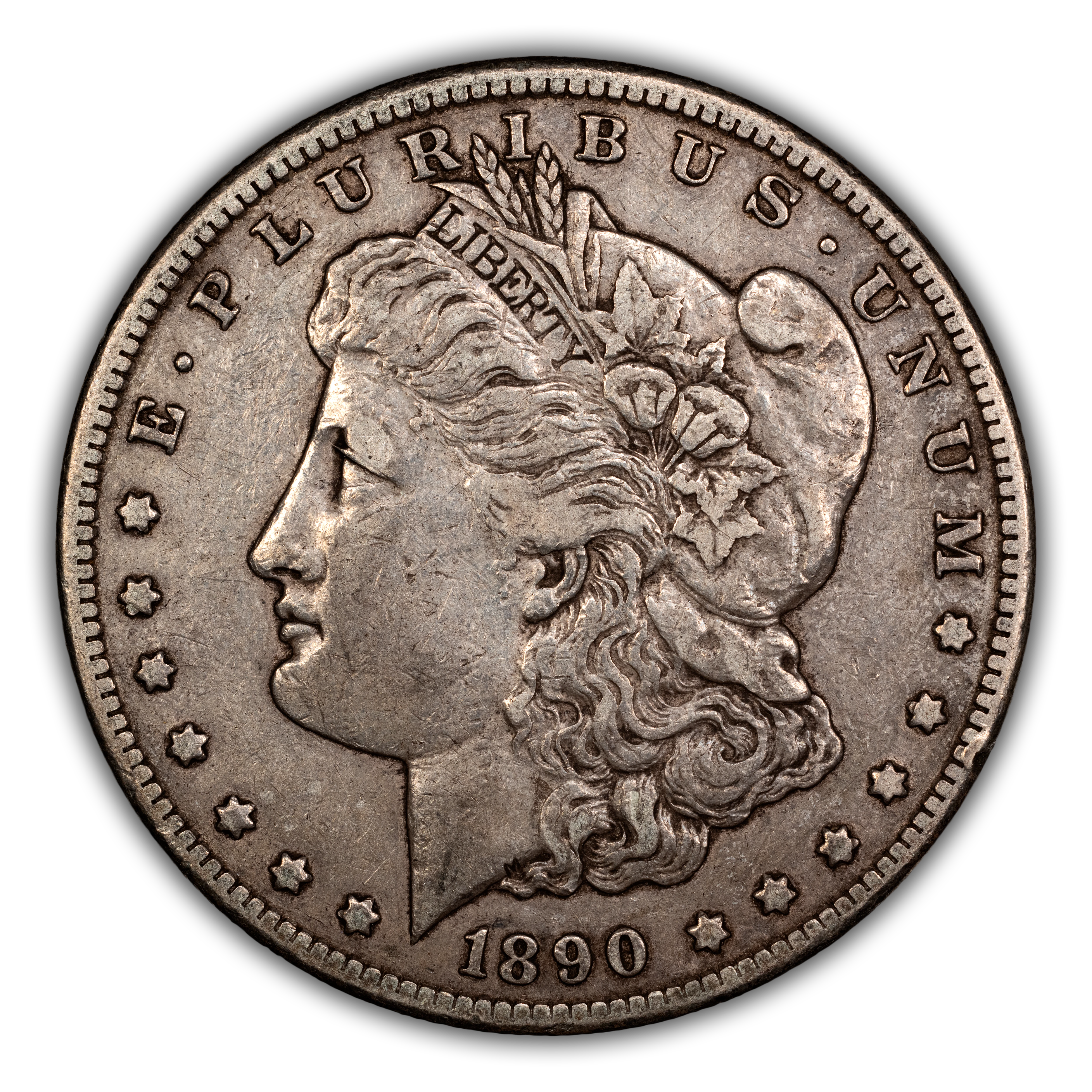 1890-CC $1  Tail Bar MS thumbnail 2