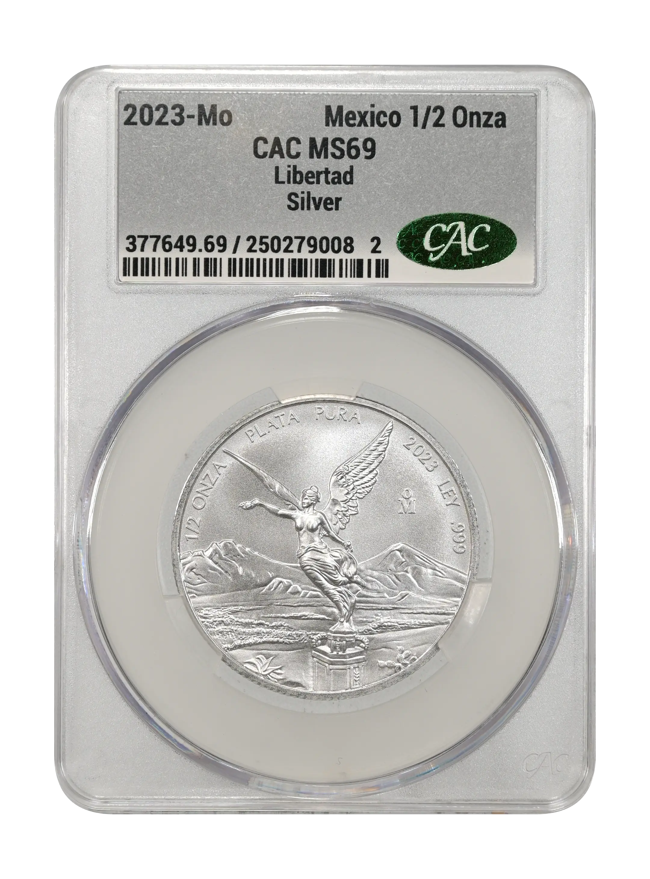 2023-Mo 1/2 Onza Libertad, Silver MS
