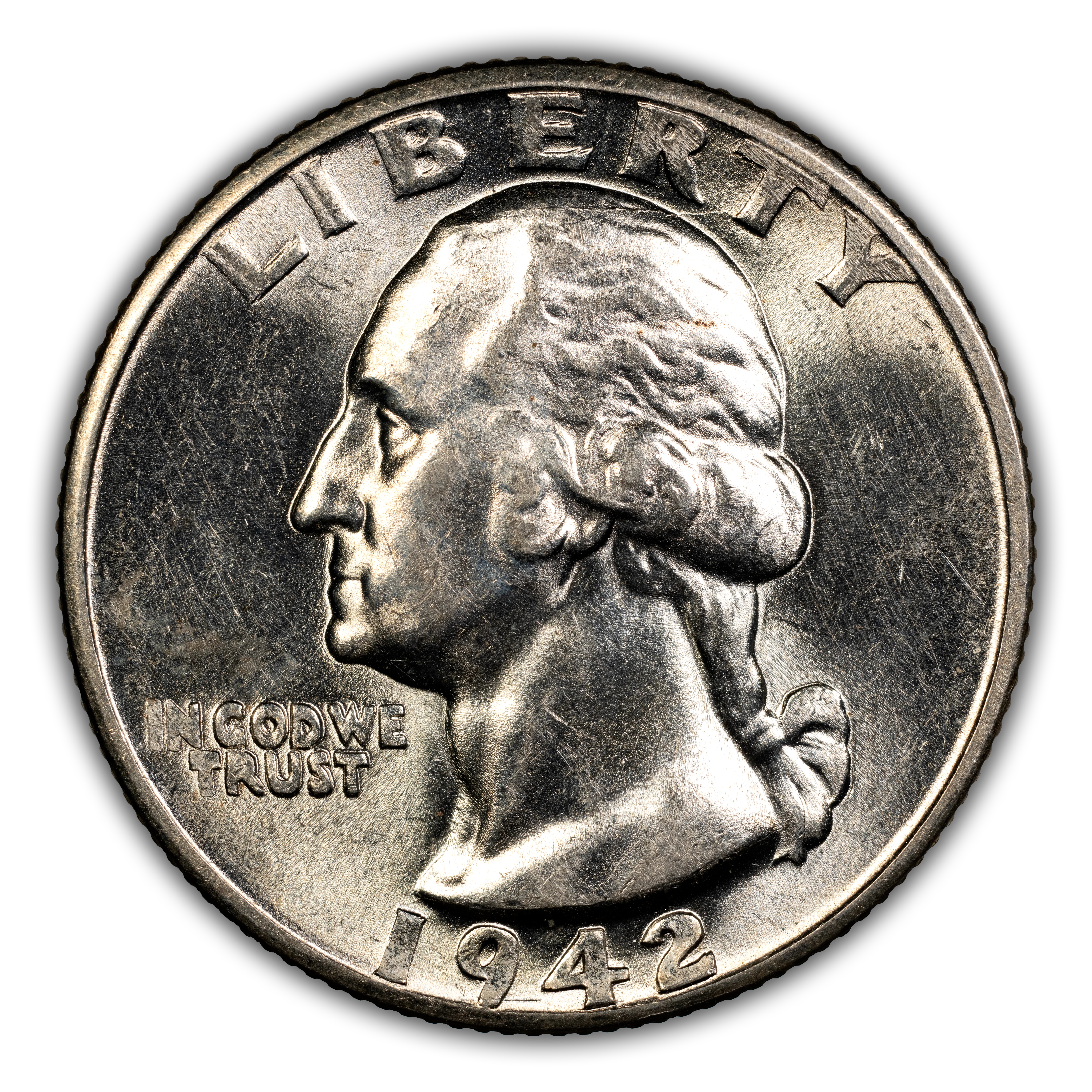 Image for 1942-D 25c Doubled Die Obverse, FS-101 MS