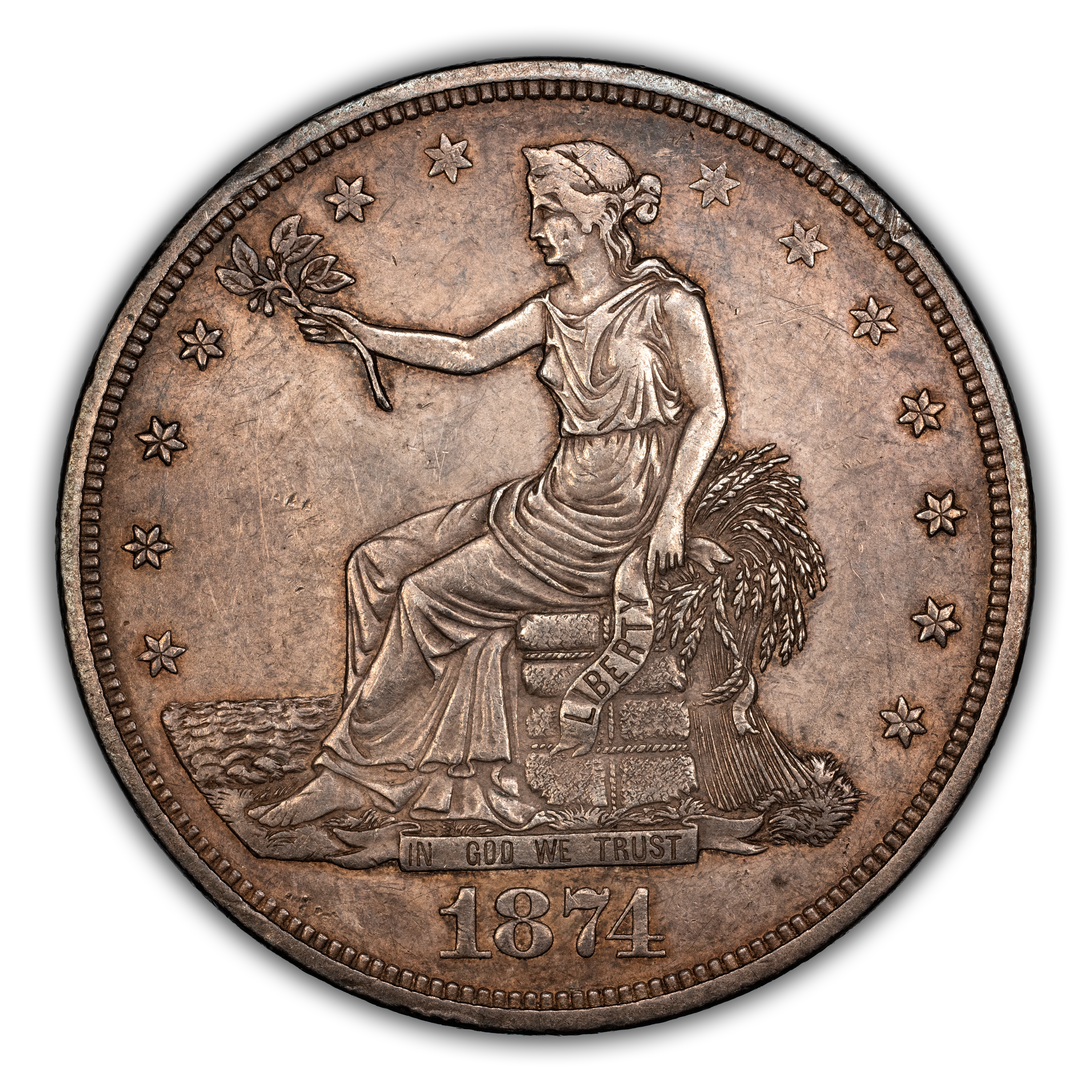 1874 Trade$ MS