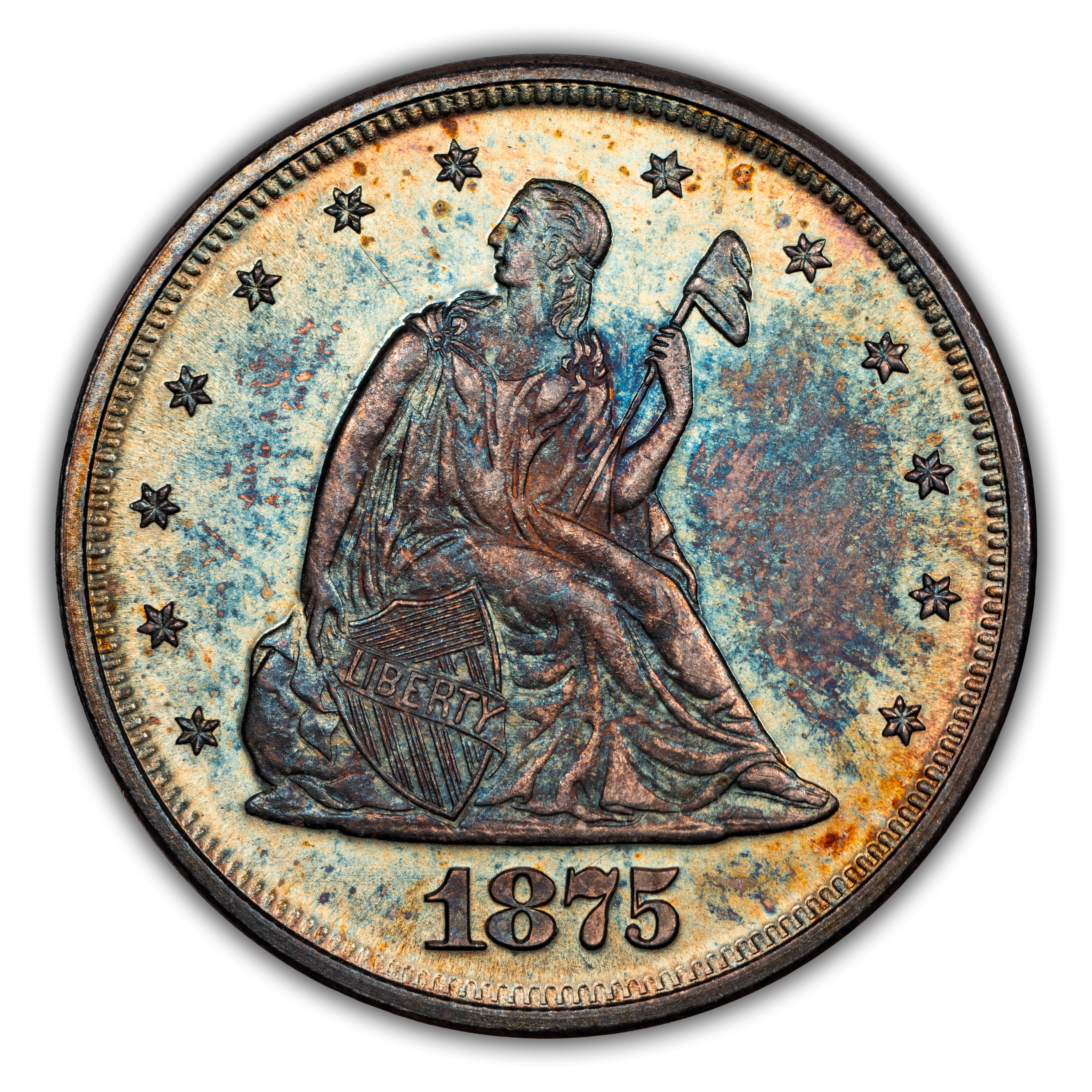 1875 20 Cent Piece Values & Prices | Greysheet