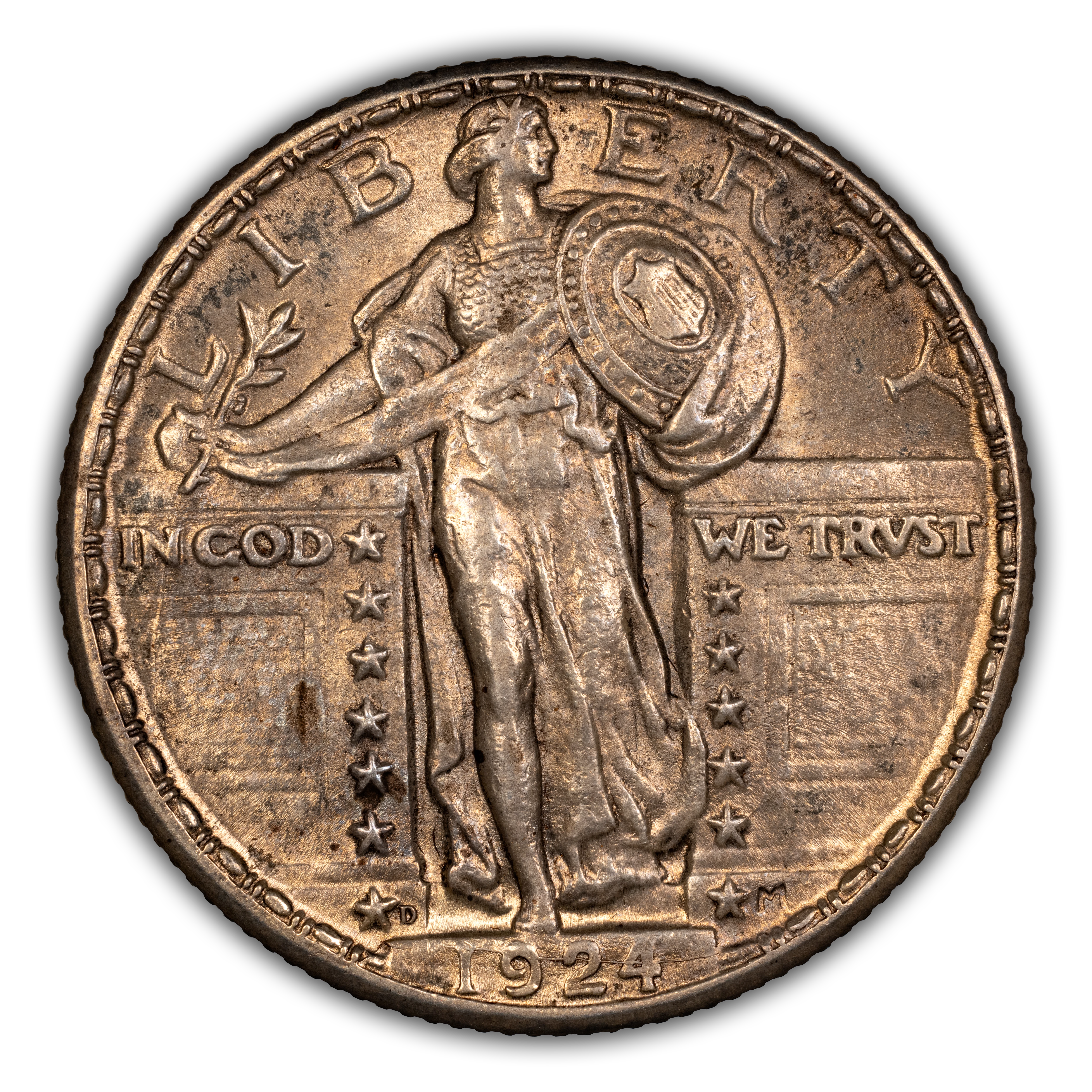 1924-D 25c MS FH thumbnail 3