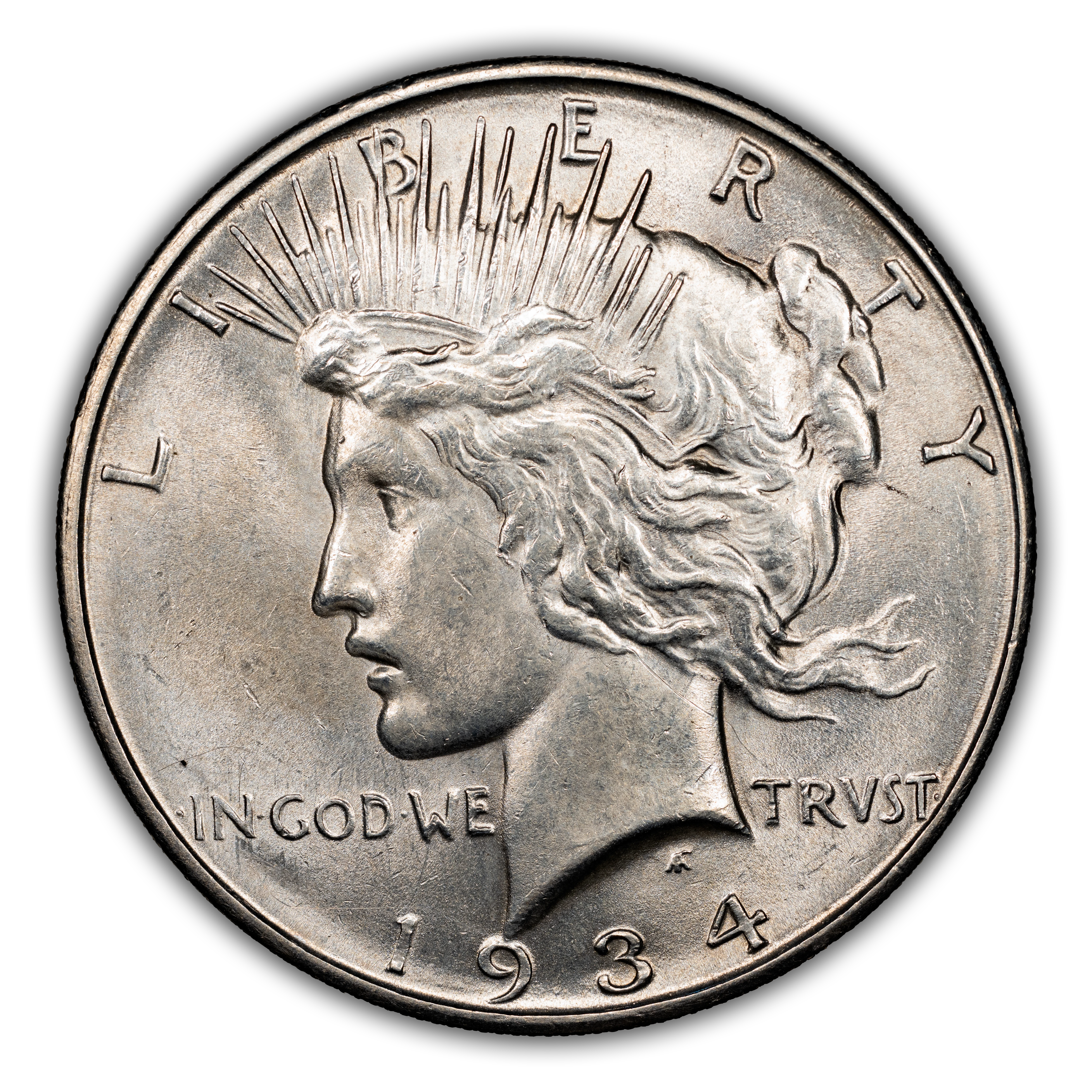 1934-D $1 DDO, Micro D, VAM-4 MS