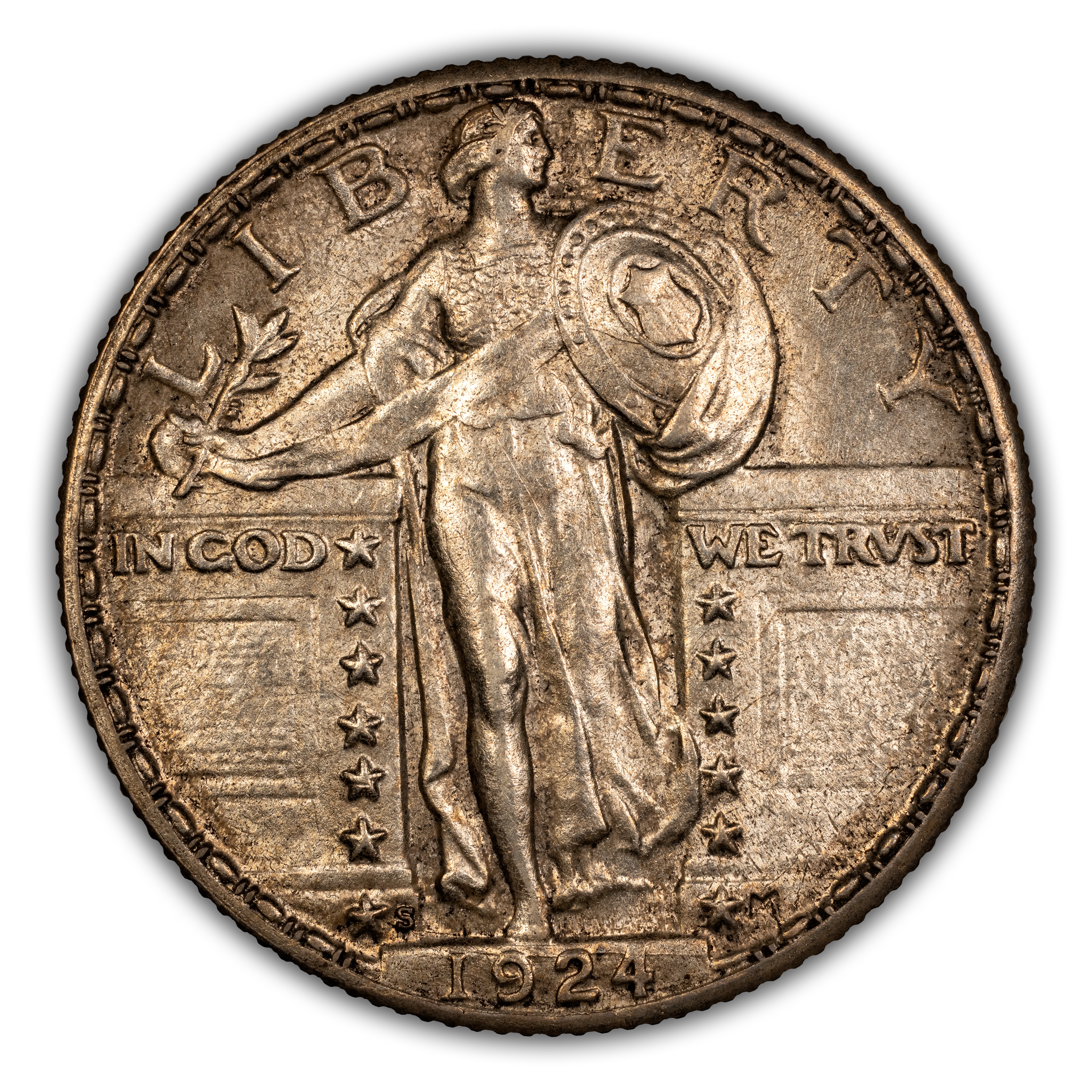 1924-S 25c MS FH