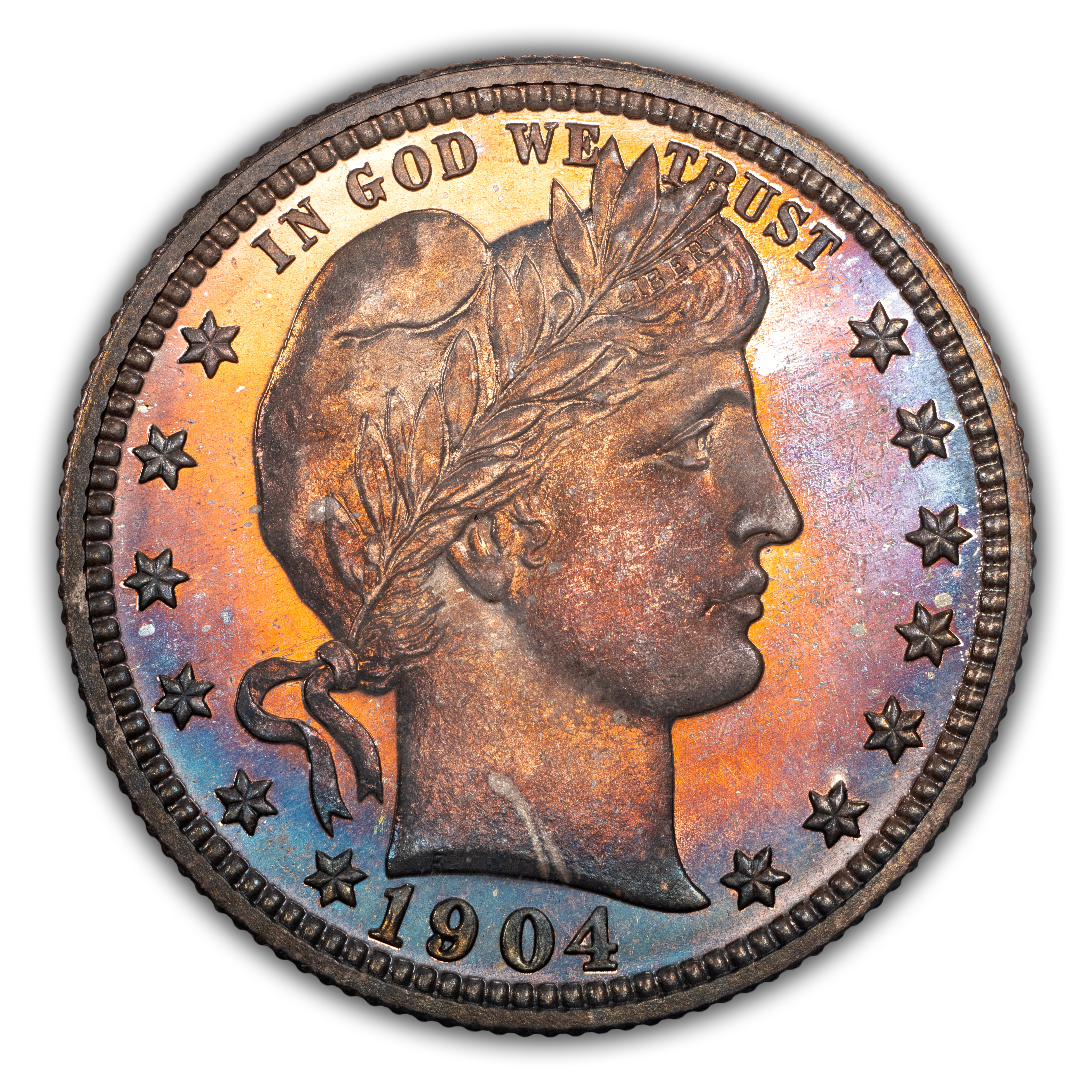 1904 25c PR